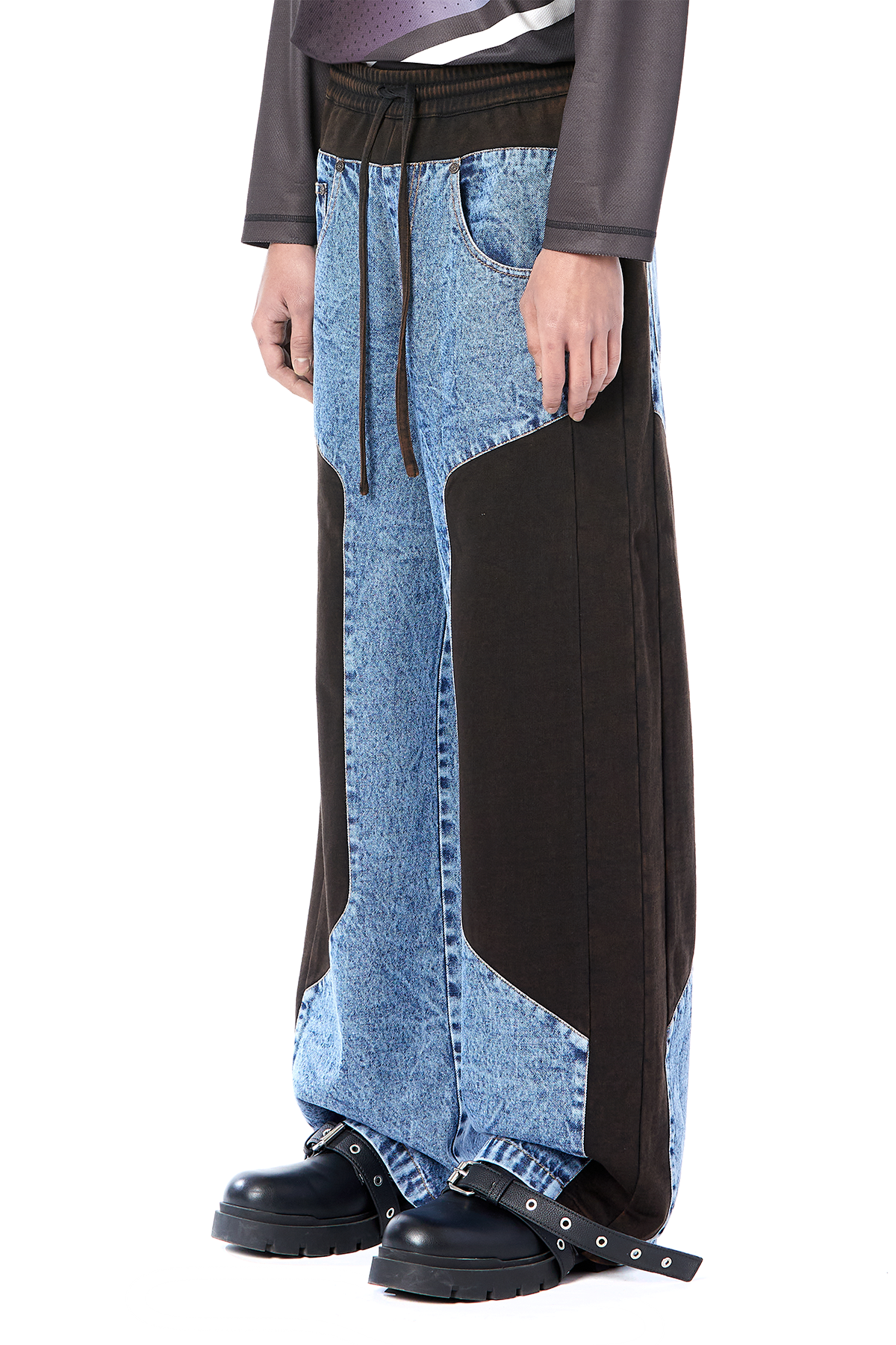Paneled Sweatpants