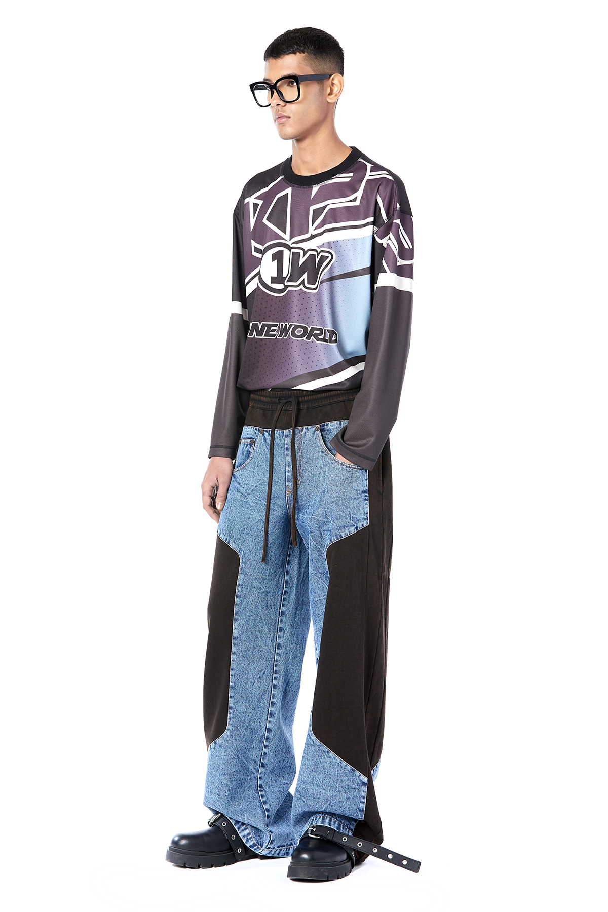 Paneled Sweatpants