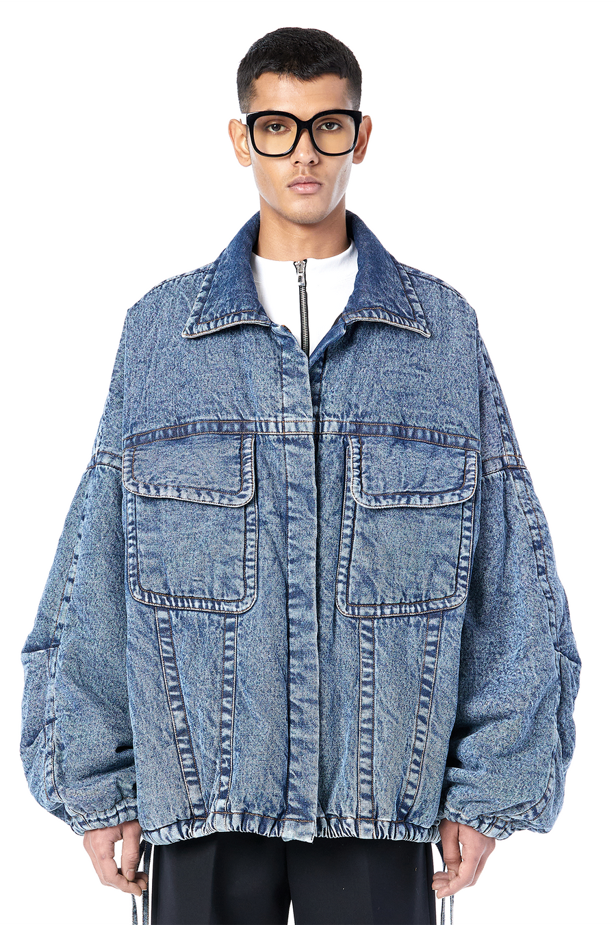 Padded Denim Jacket – Dhruv Kapoor