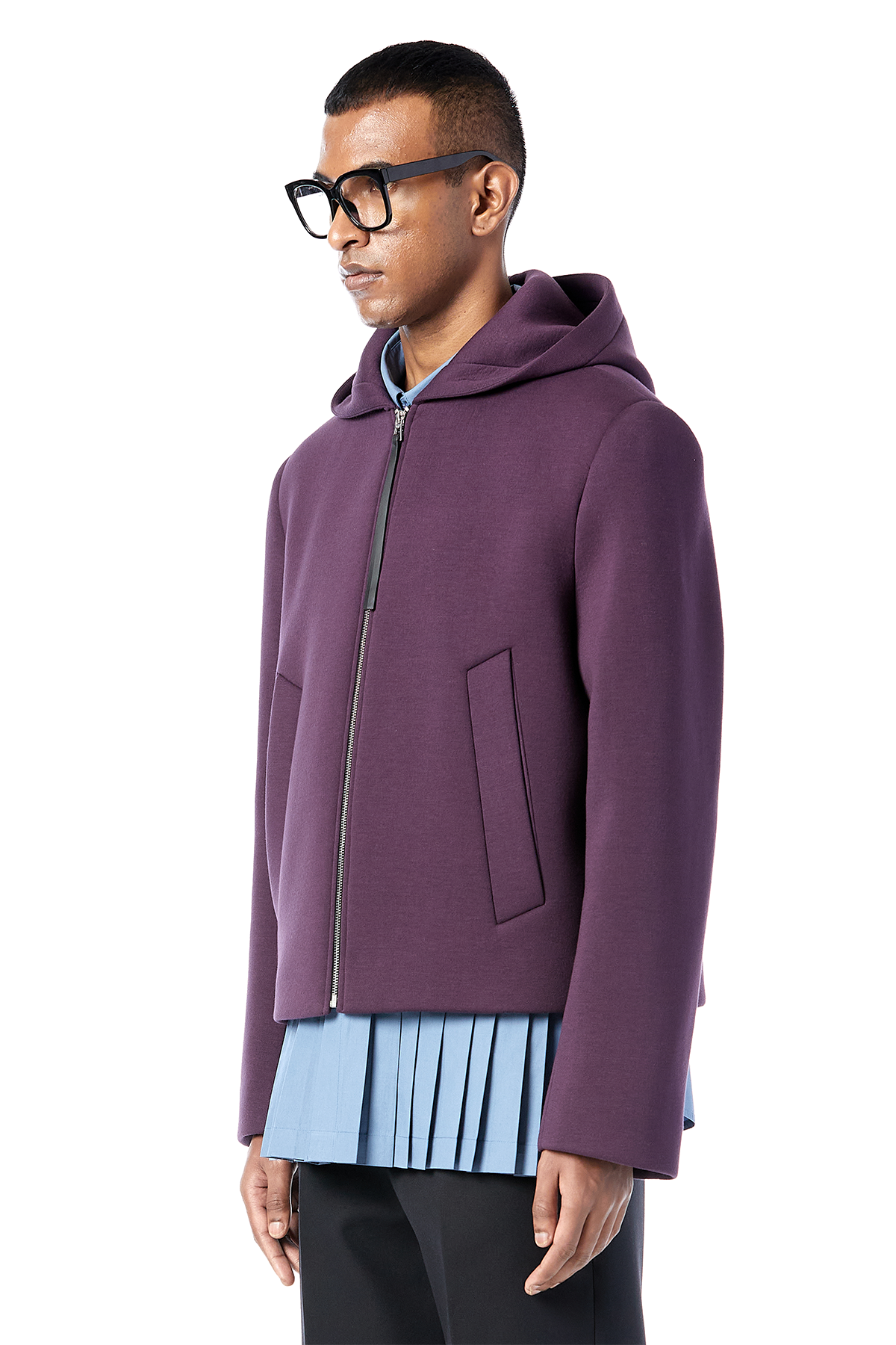 Tailored Hoodie Jacket