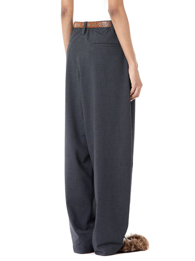 Draped Suiting Pants