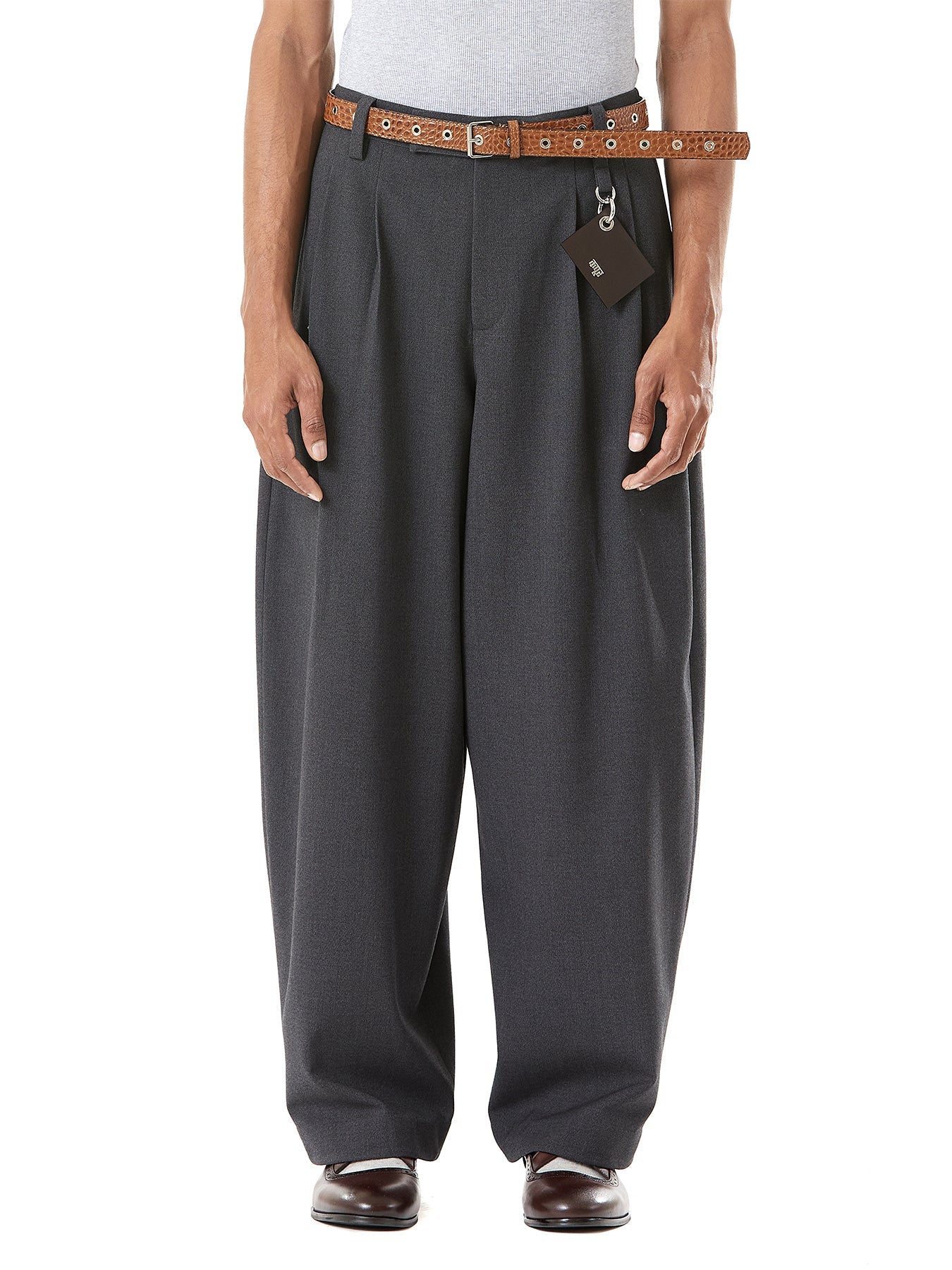 Draped Suiting Pants