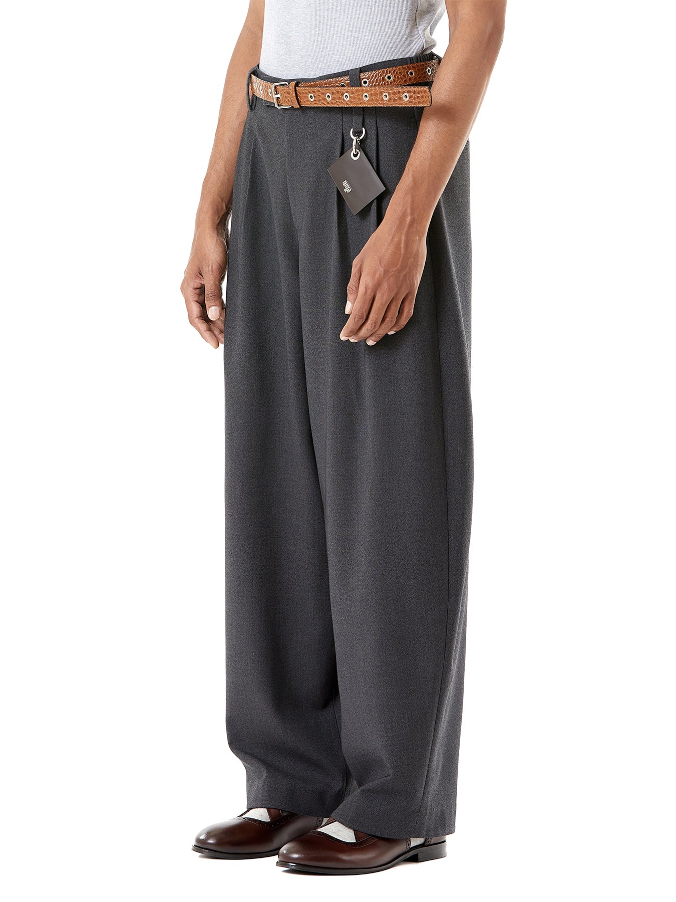 Draped Suiting Pants