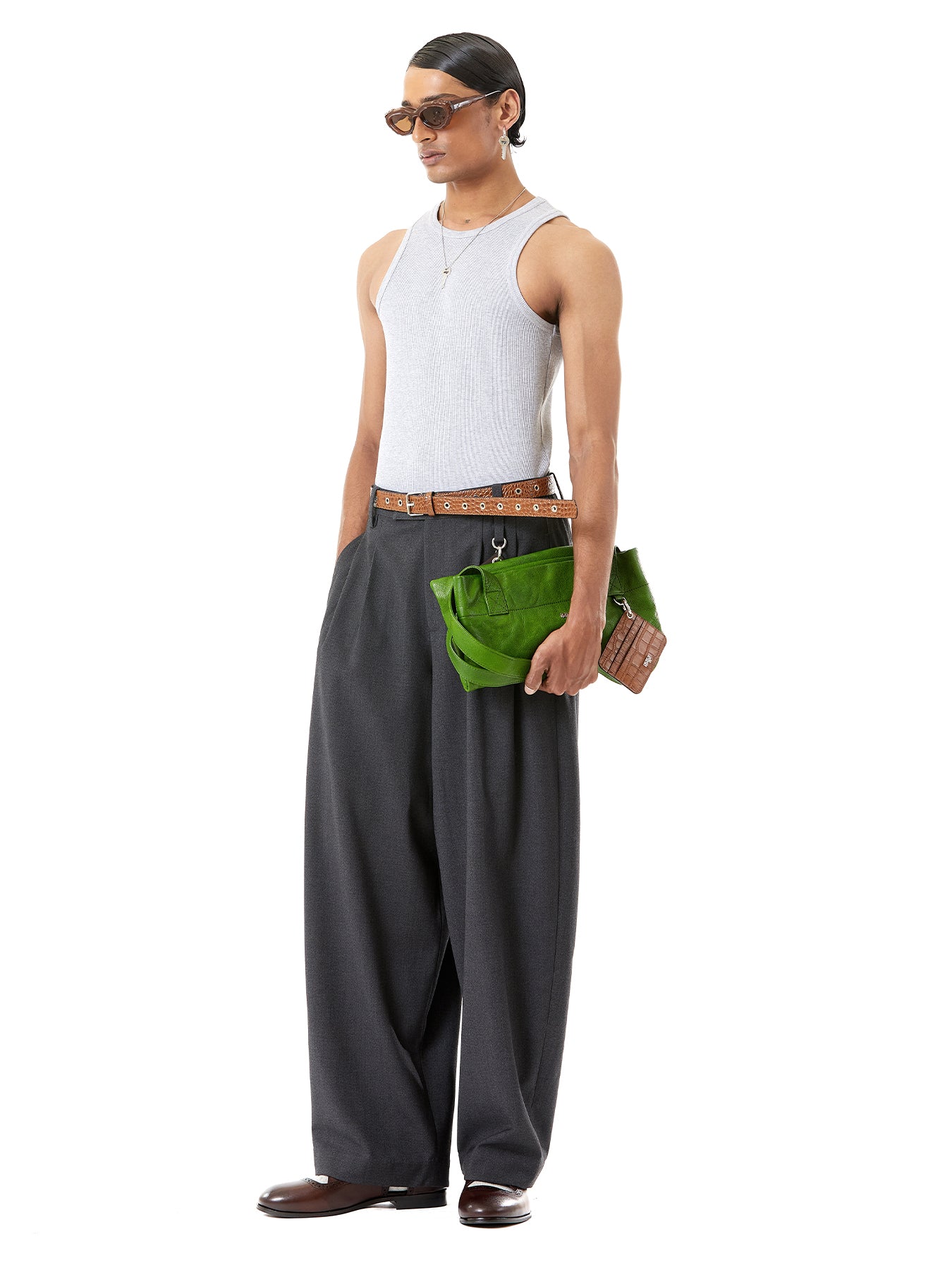 Draped Suiting Pants