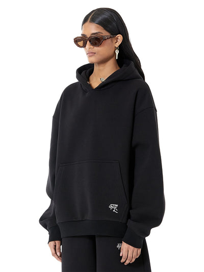Brushed Fleece Logo Hoodie