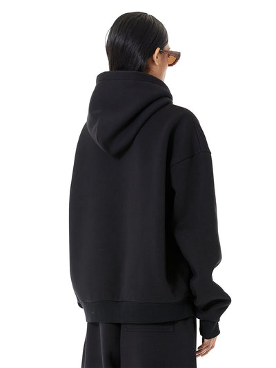 Brushed Fleece Logo Hoodie