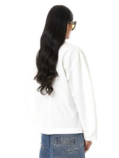 Tie-up Balloon Shirt