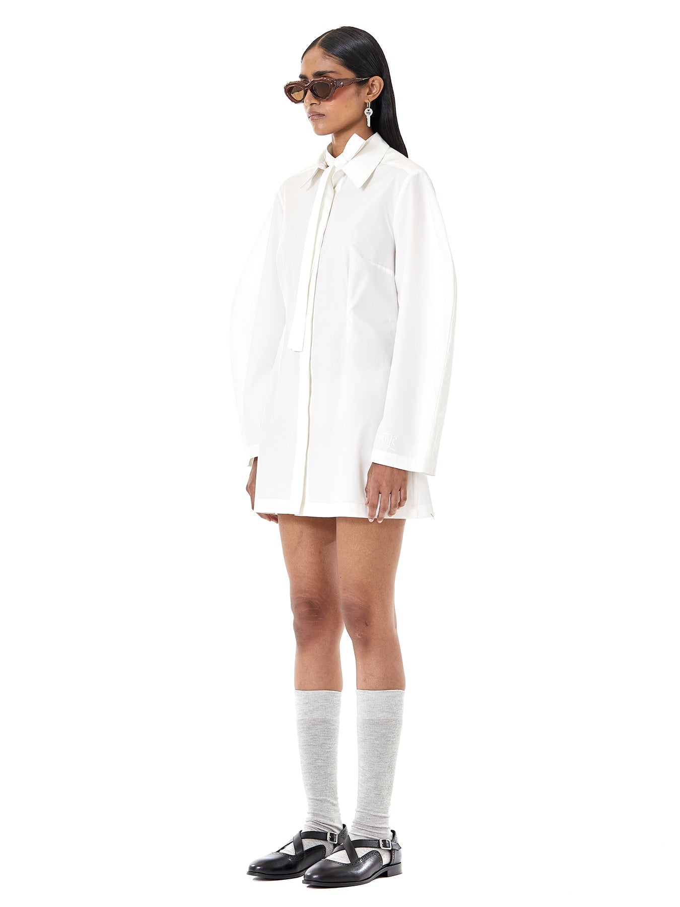 Poplin Mini Dress