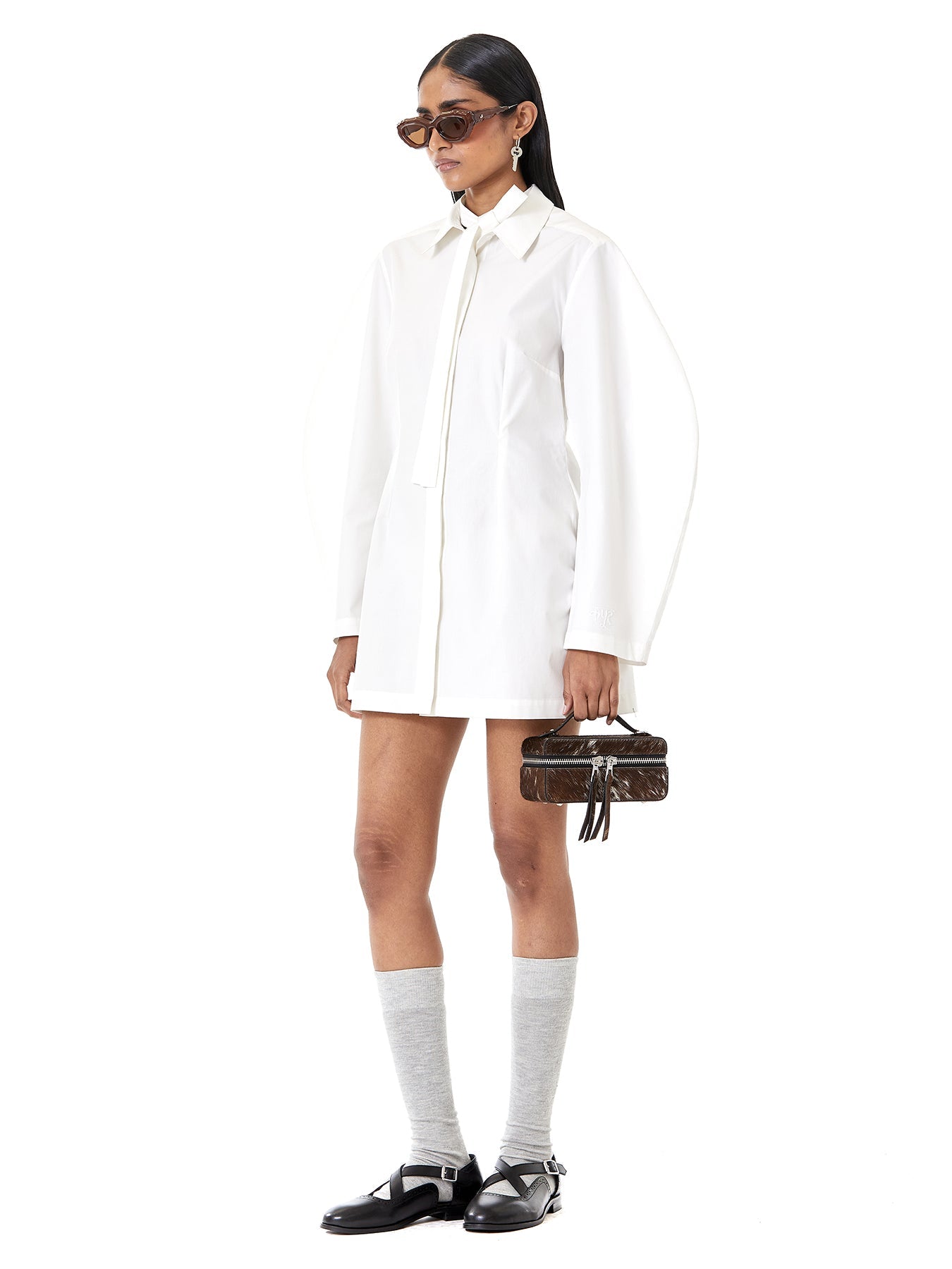 Poplin Mini Dress