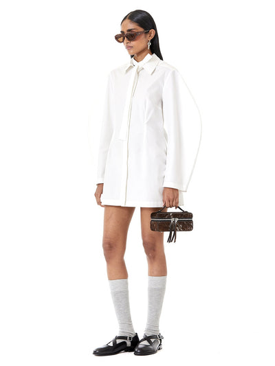 Poplin Mini Dress