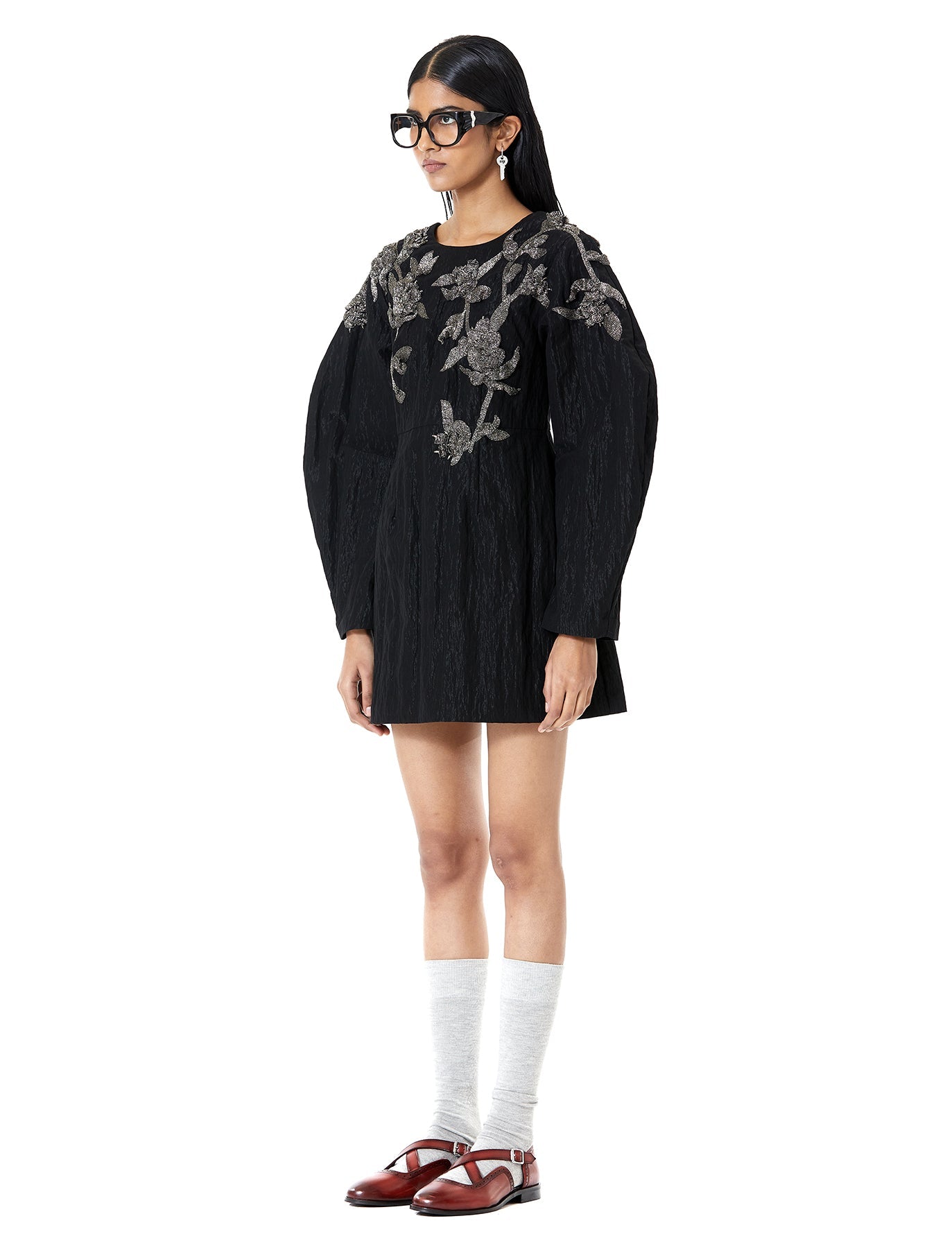 Handcrafted Creeper Mini Dress
