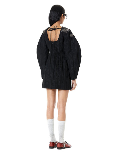 Handcrafted Creeper Mini Dress
