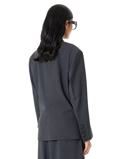 Cinched Suiting Blazer