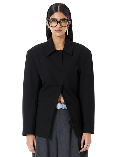 3-Button Cinched Jacket