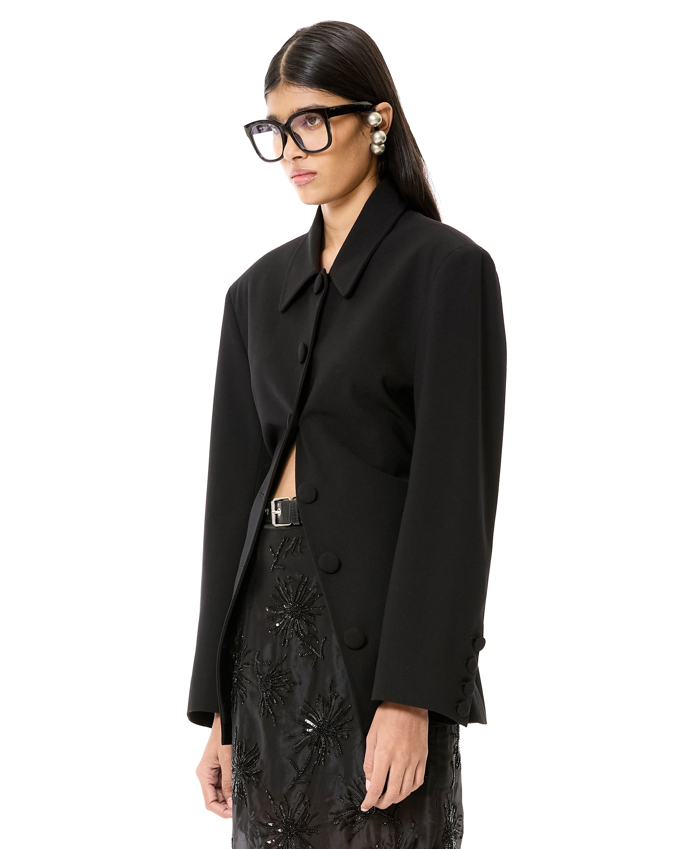 3-Button Cinched Jacket