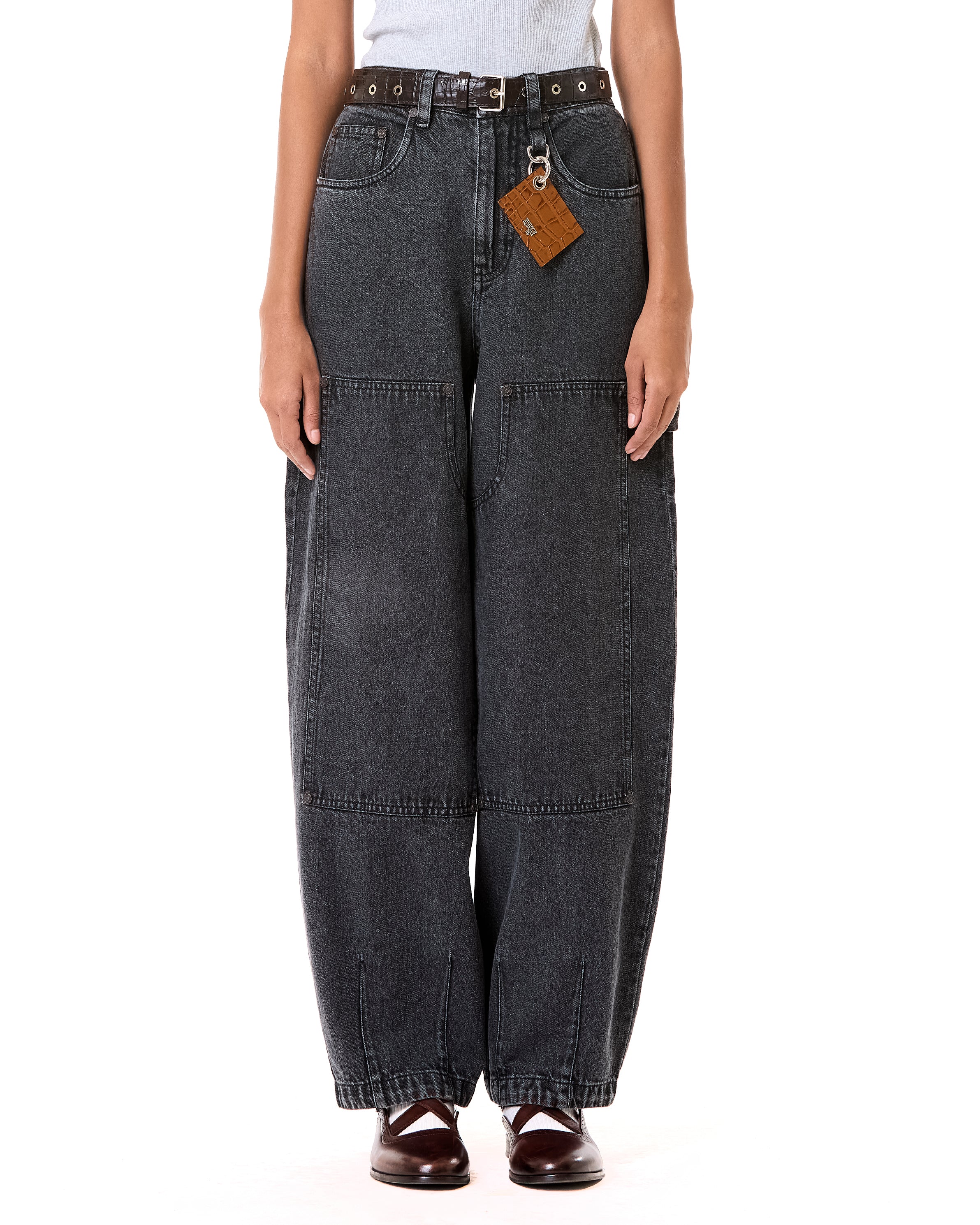 Acid Washed Balloon Jeans