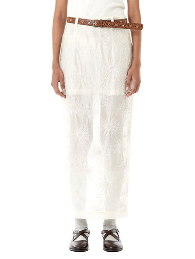 Handcrafted Sheer Skirt
