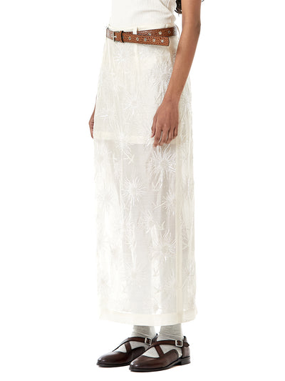 Handcrafted Sheer Skirt