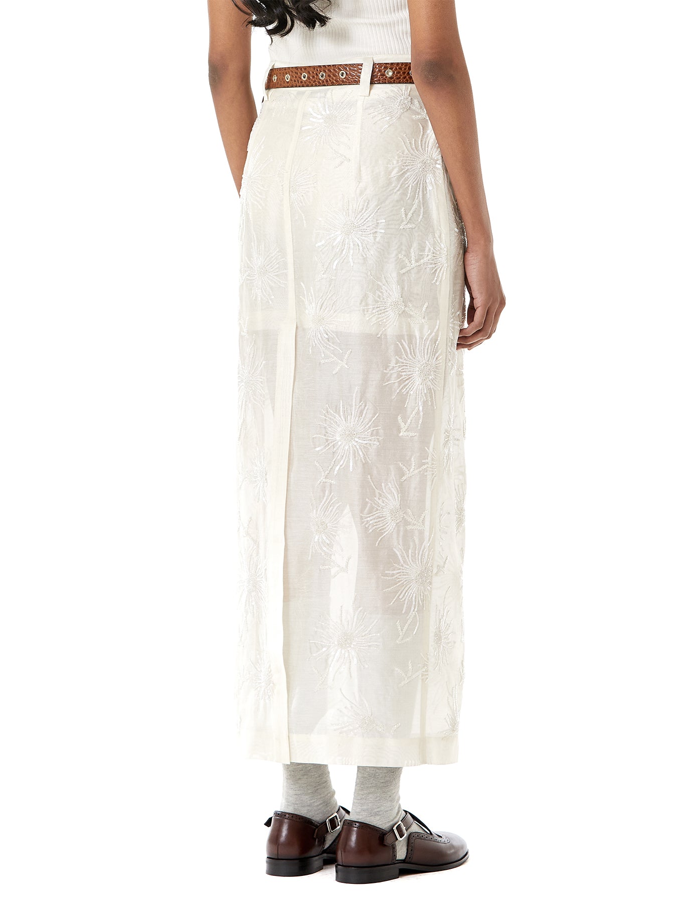 Handcrafted Sheer Skirt