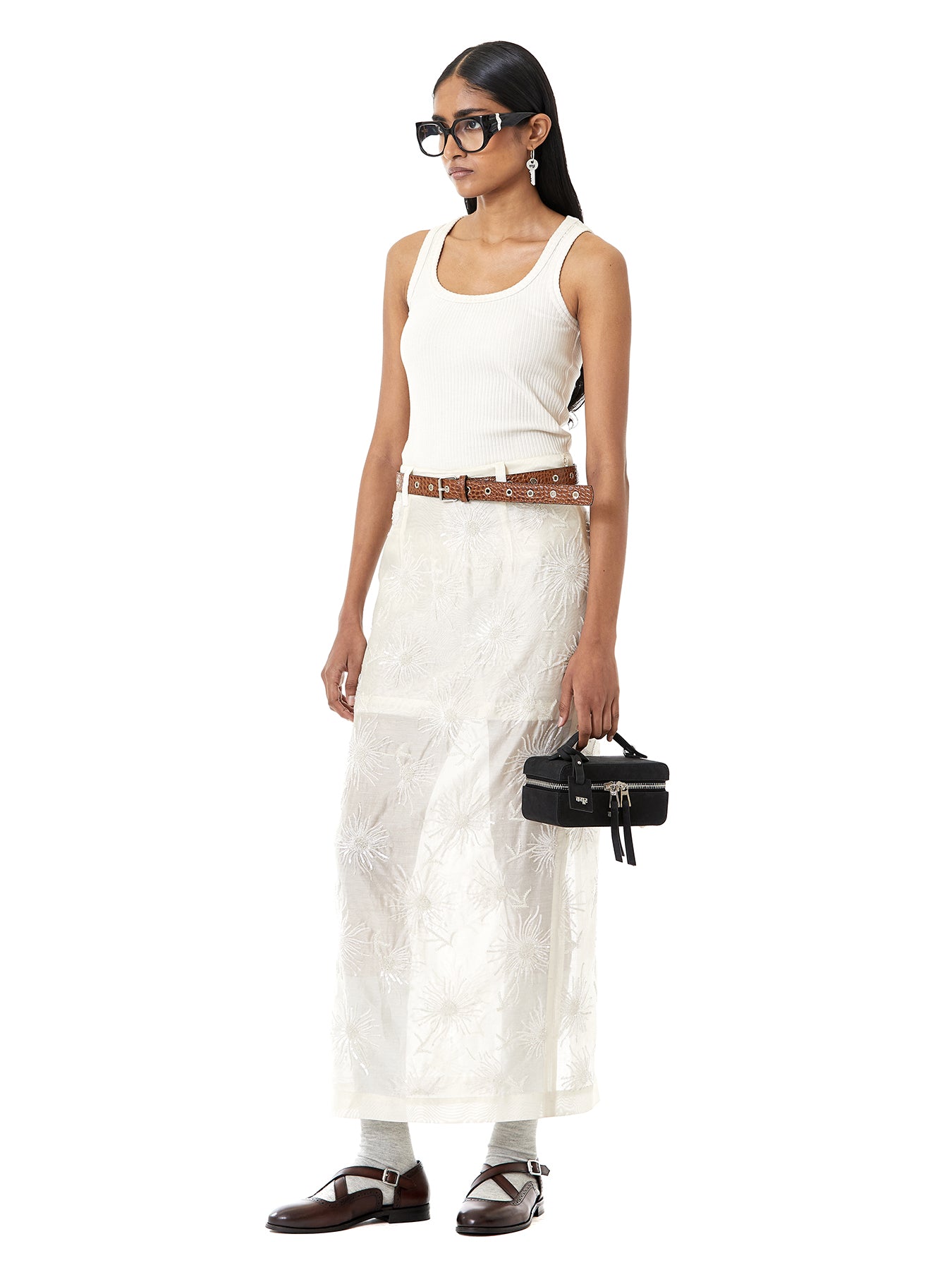 Handcrafted Sheer Skirt