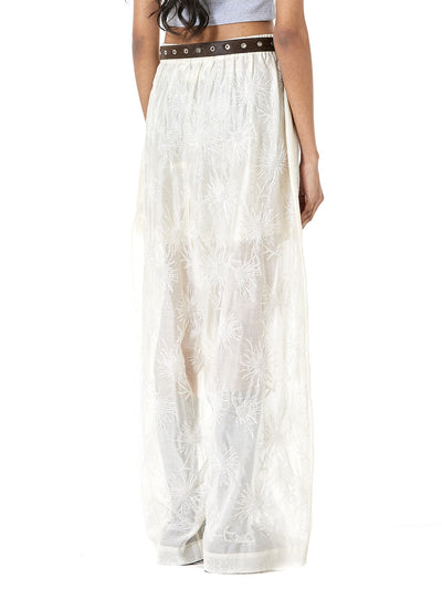 Handcrafted Sheer Pants