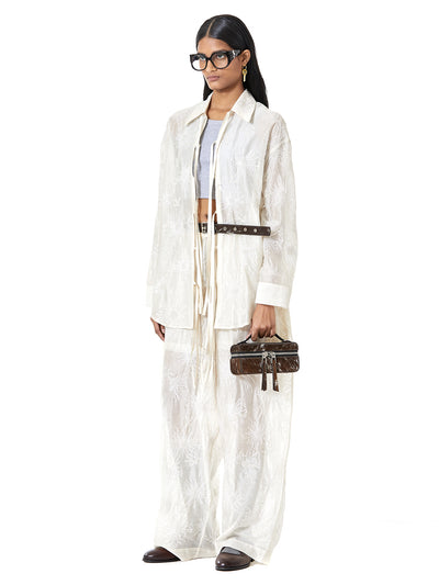 Handcrafted Sheer Pants
