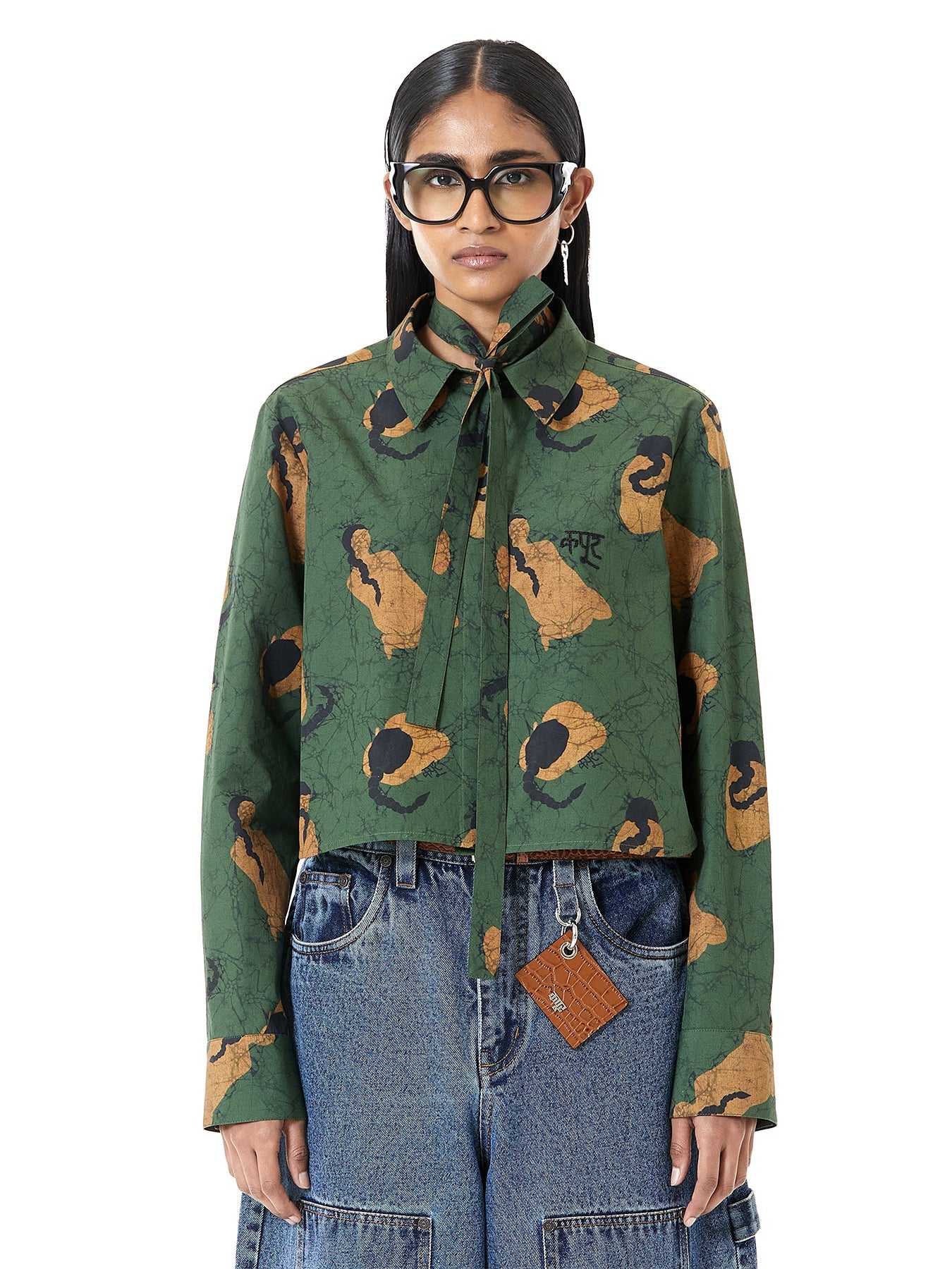 Riverside-Cropped Shirt