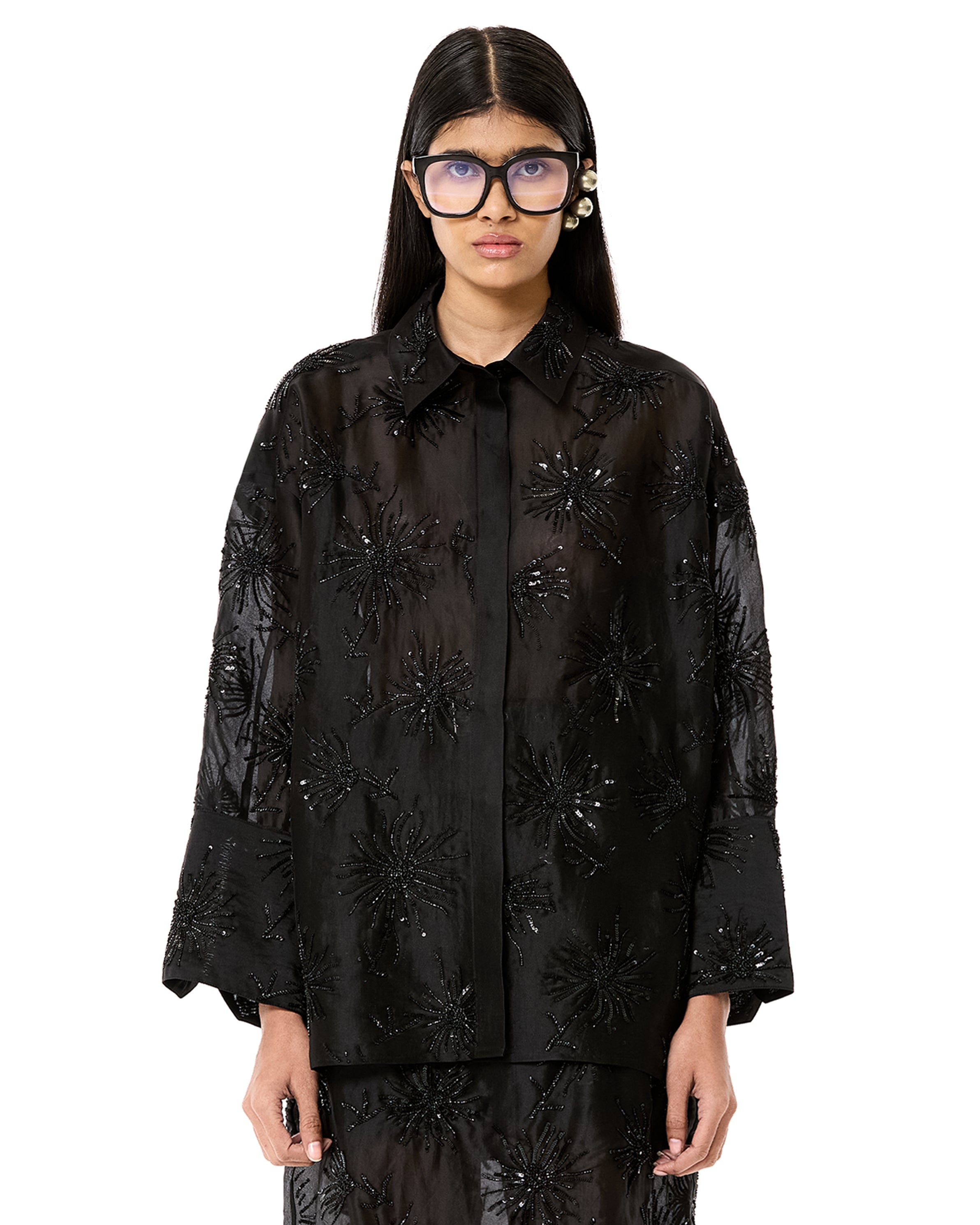 Handcrafted Sheer Shirt