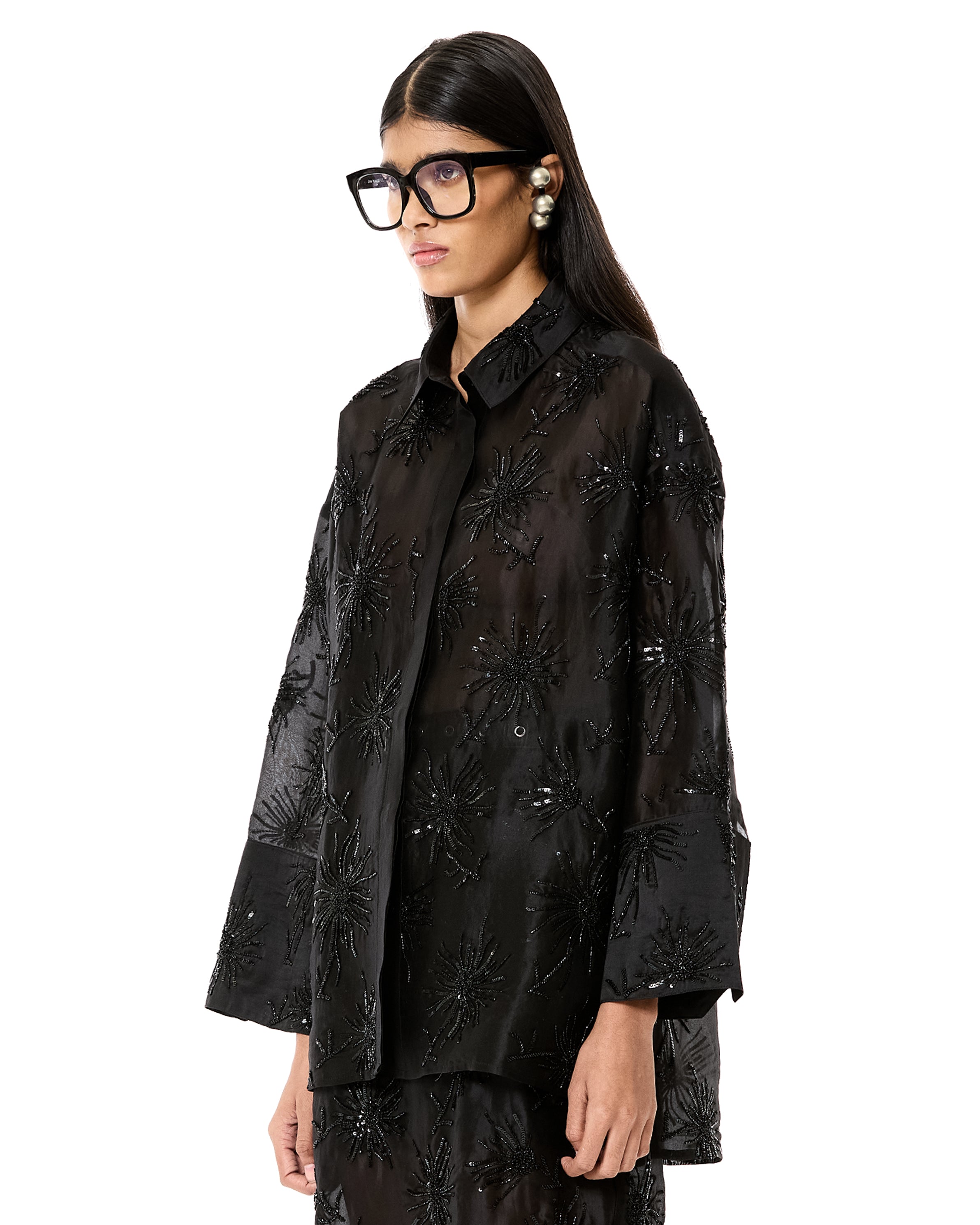 Handcrafted Sheer Shirt