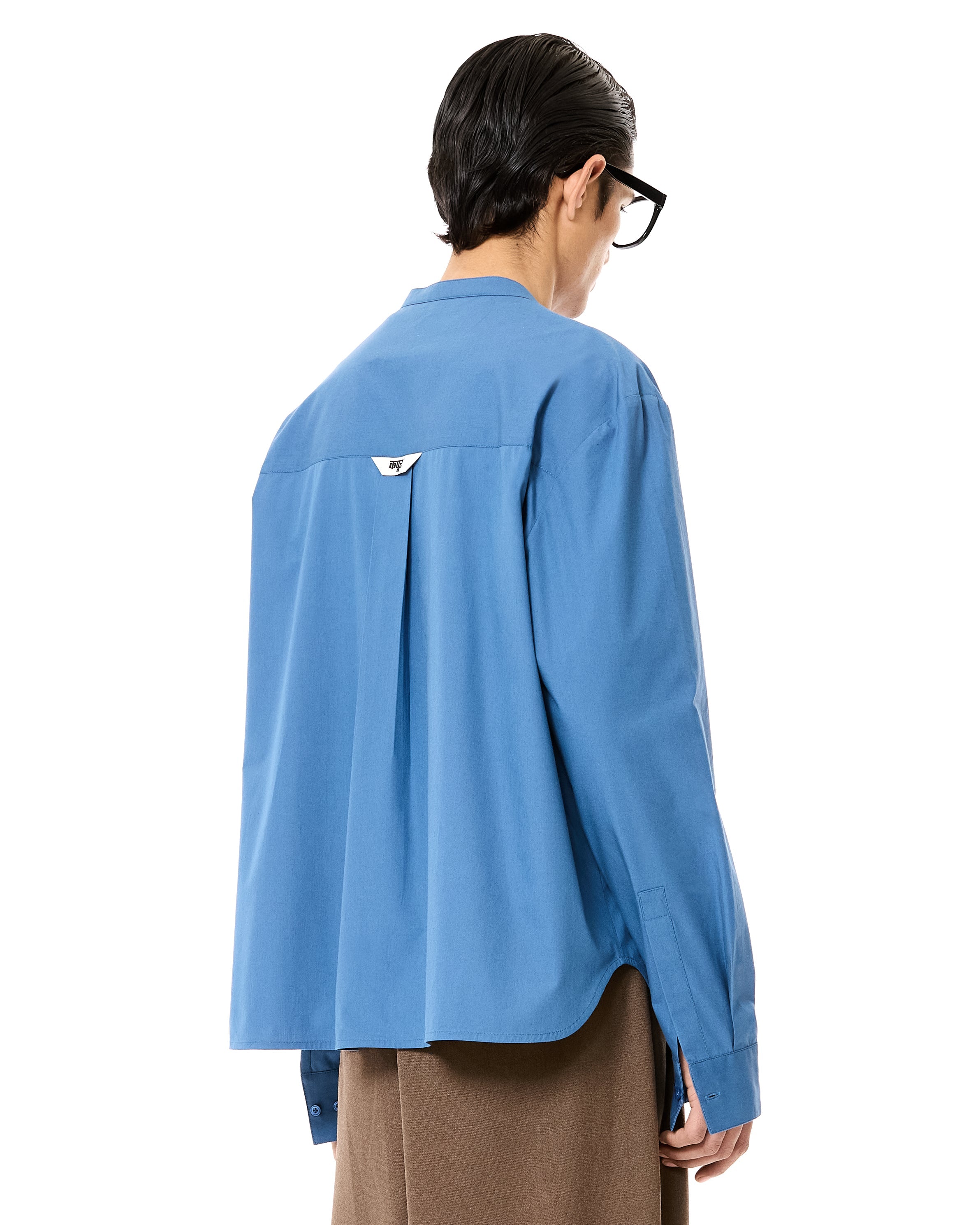 Deconstructed Mandarin Shirt