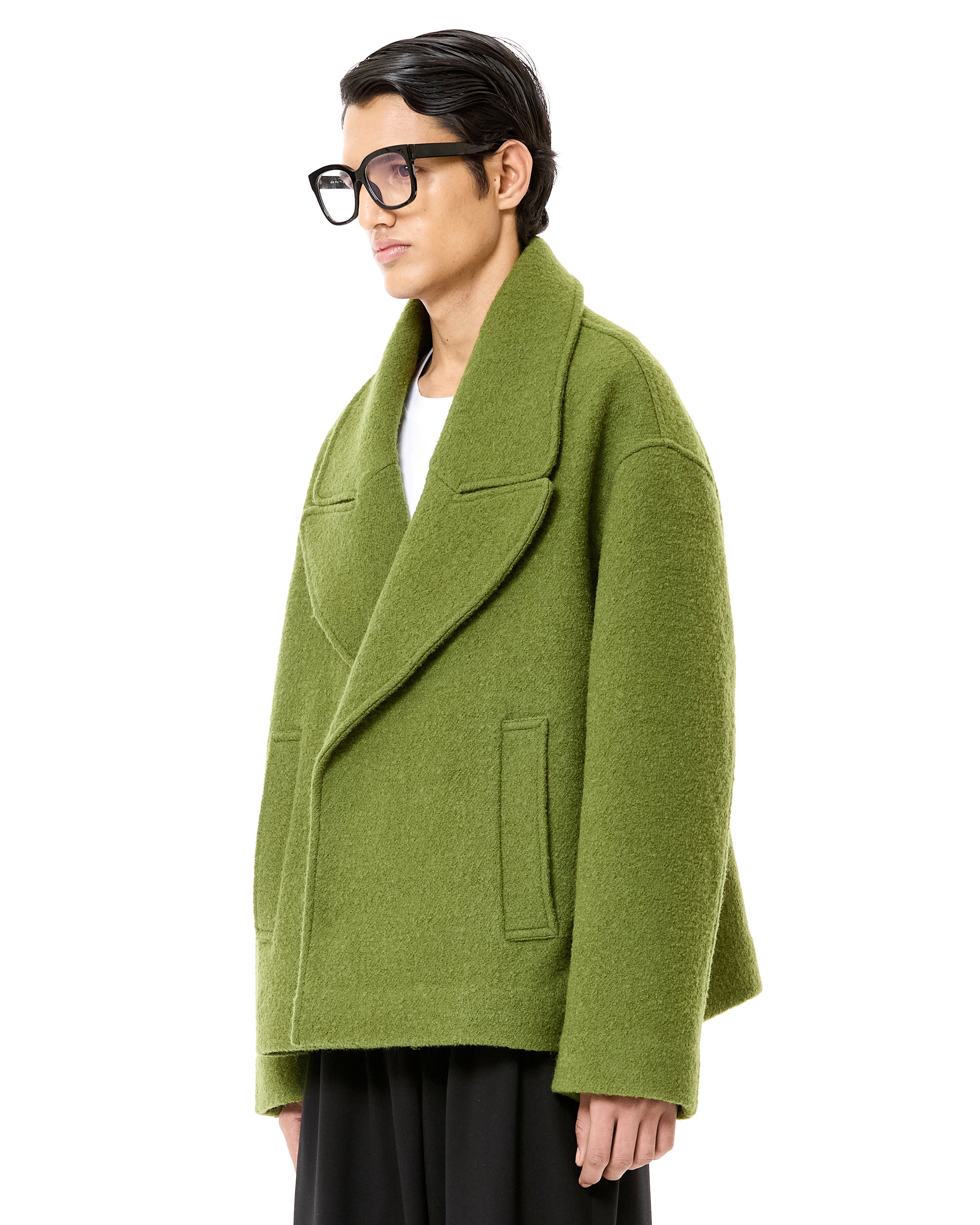 Double Breasted Wool Coat