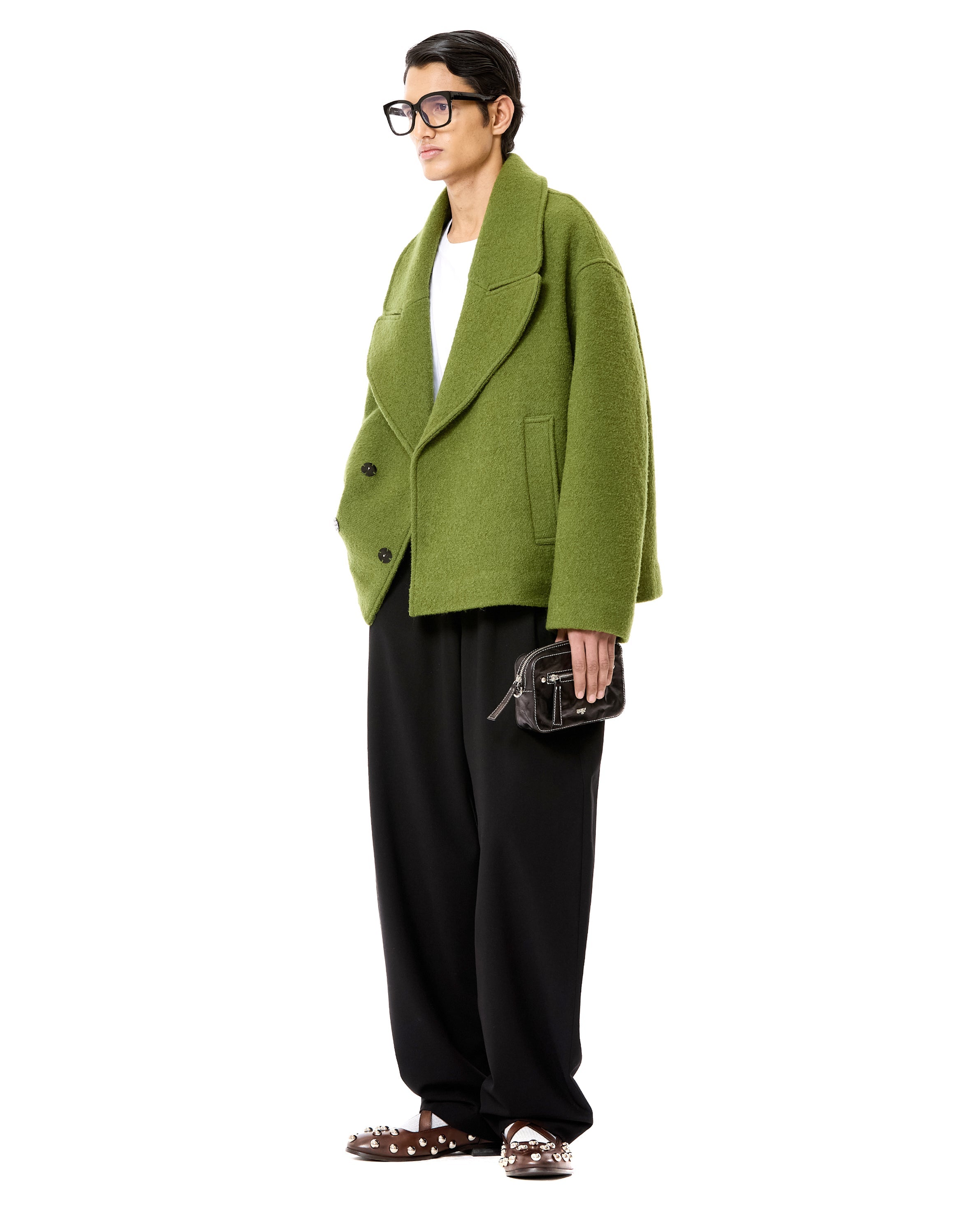 Double Breasted Wool Coat