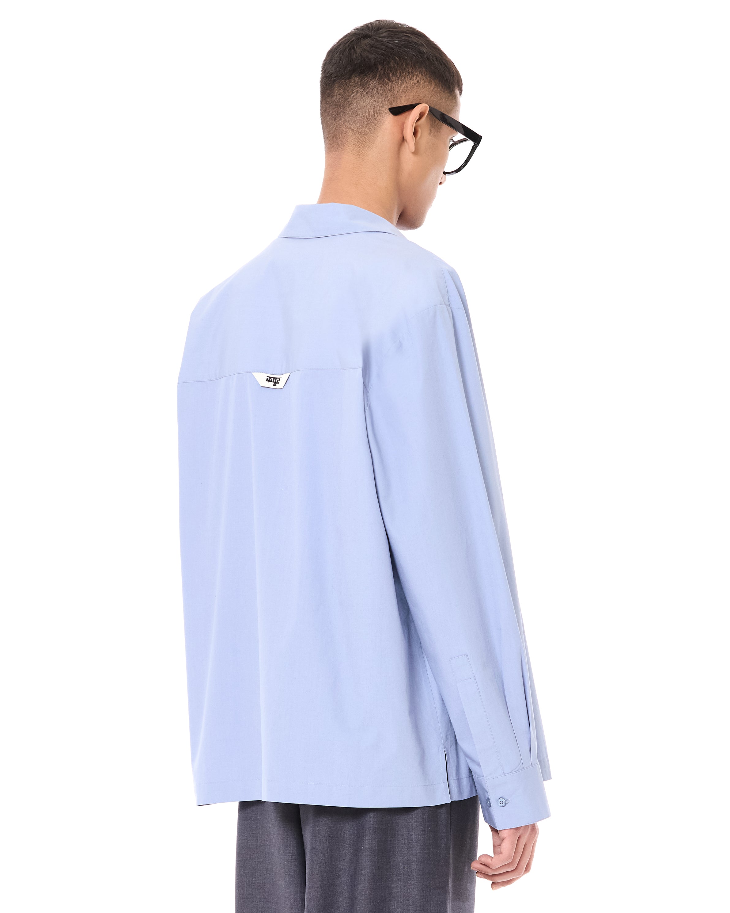 Cowl Neck Polo Shirt