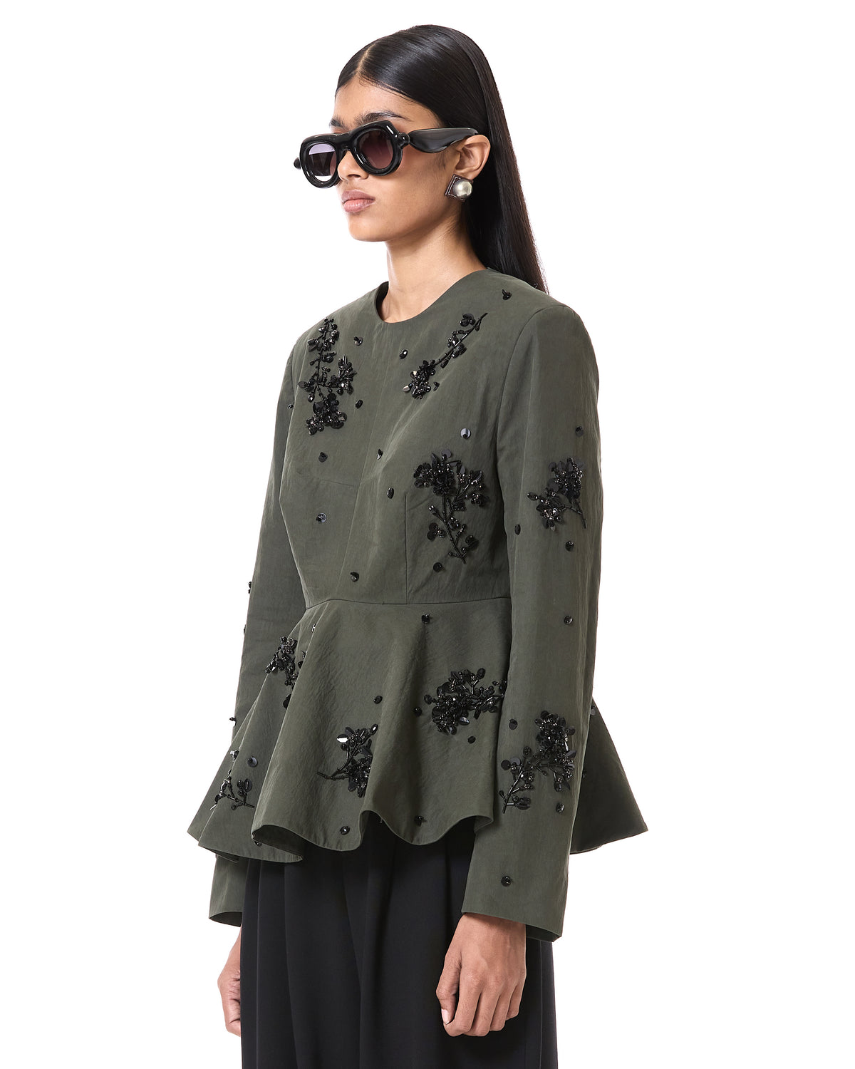 Handcrafted Peplum Top