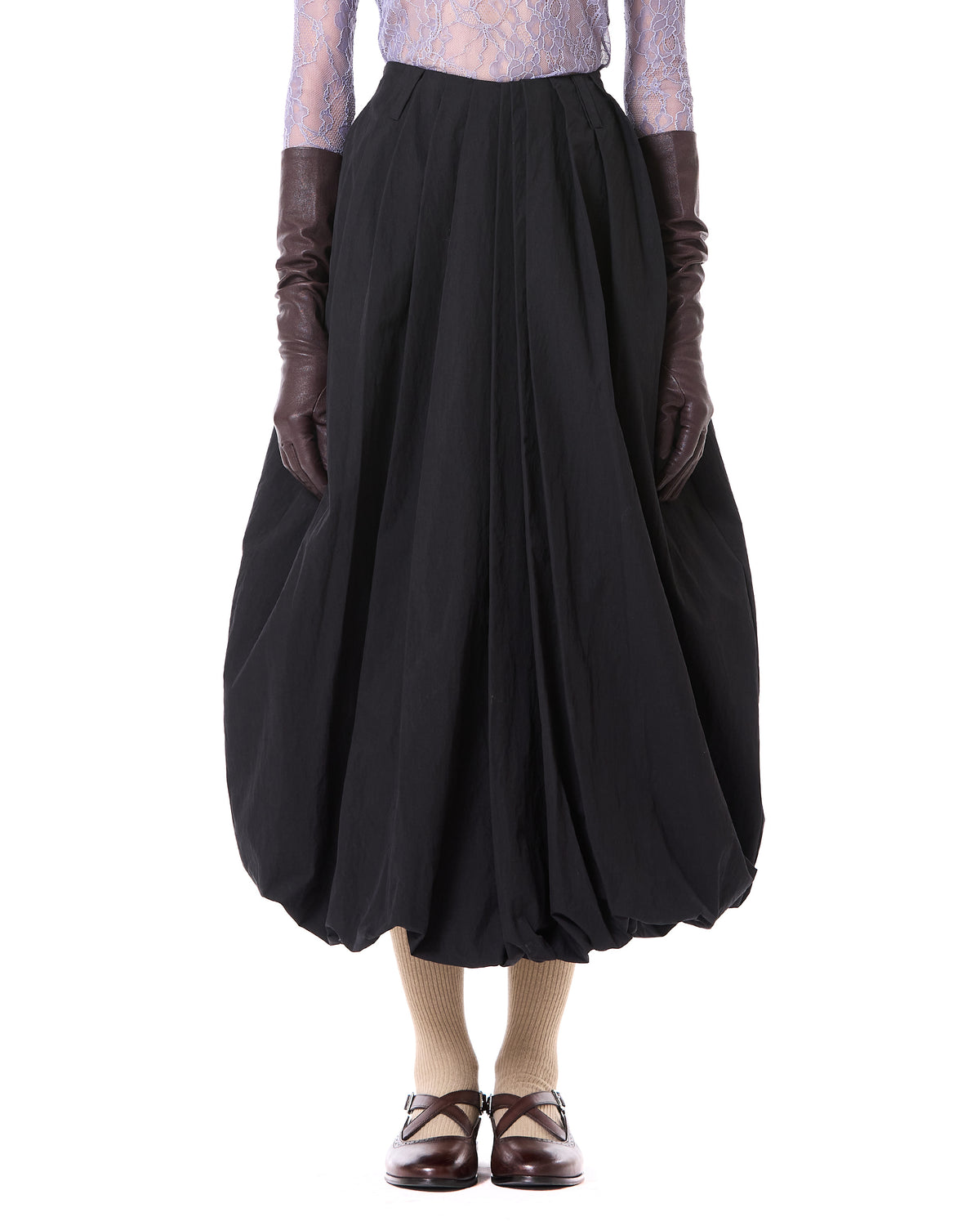 Balloon Midi Skirt