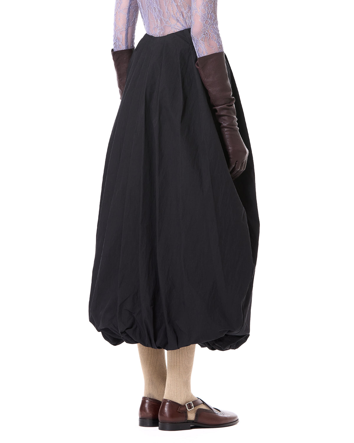 Balloon Midi Skirt