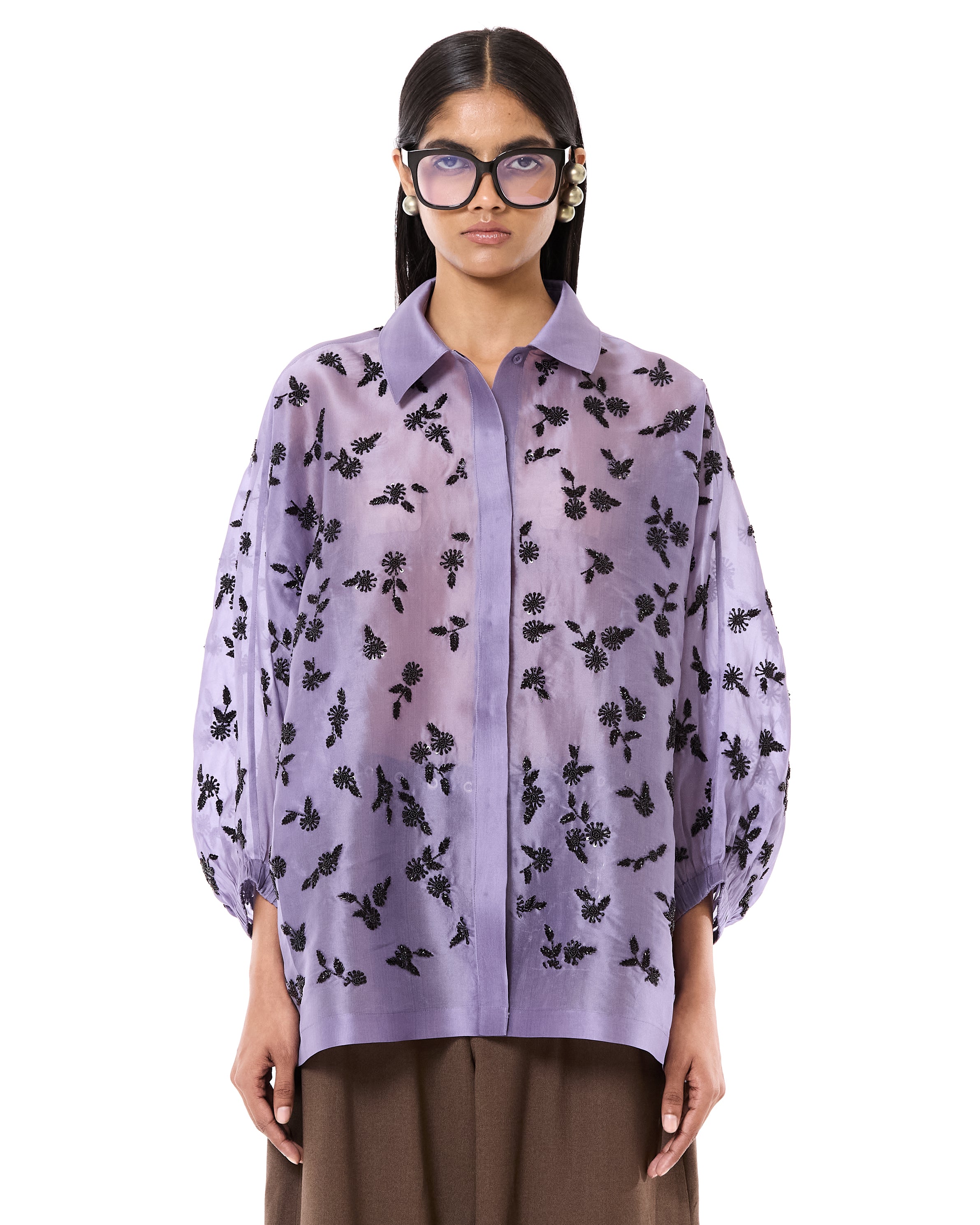 Handcrafted Sheer Shirt