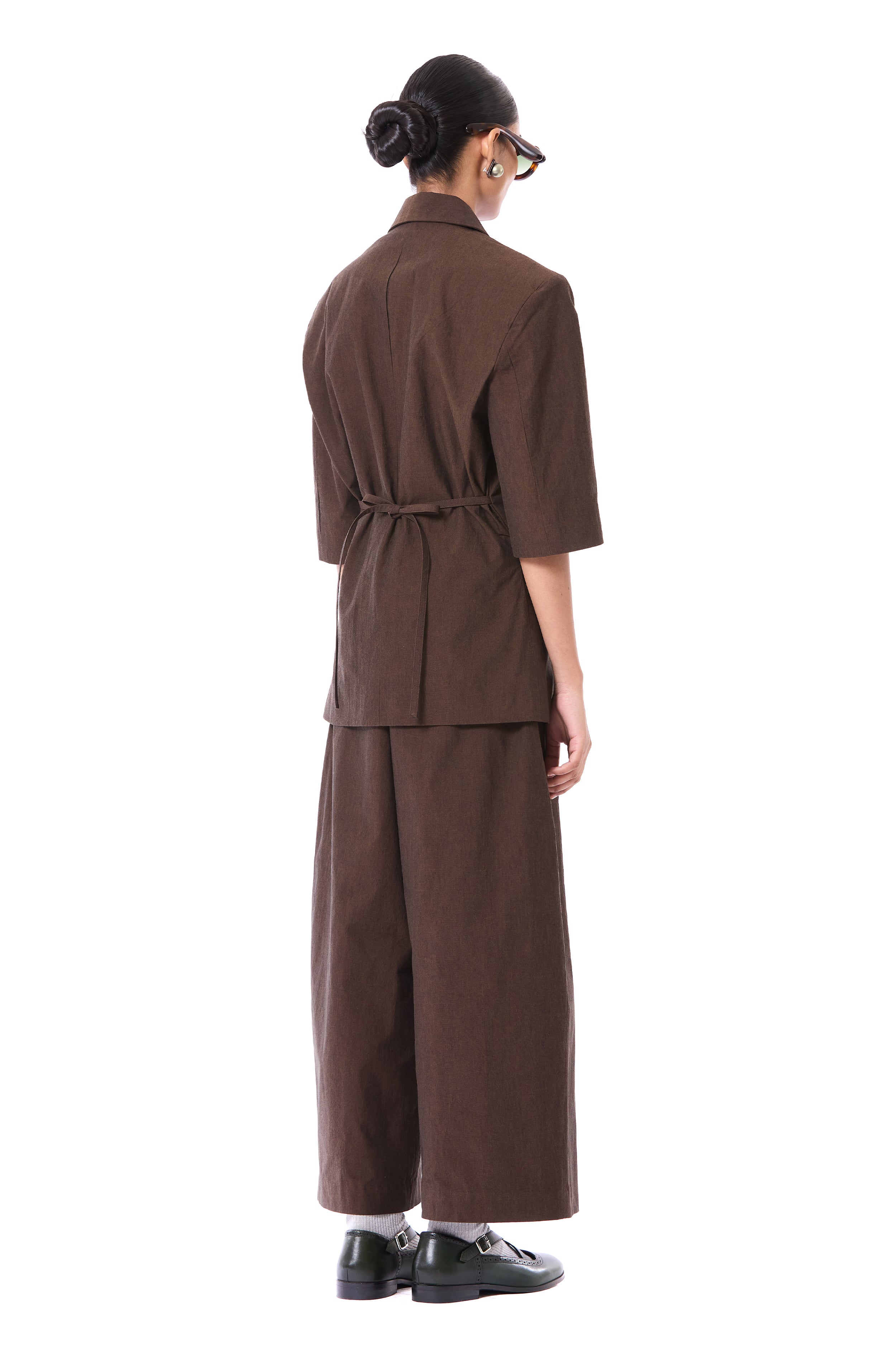 Structured Cinched Shacket