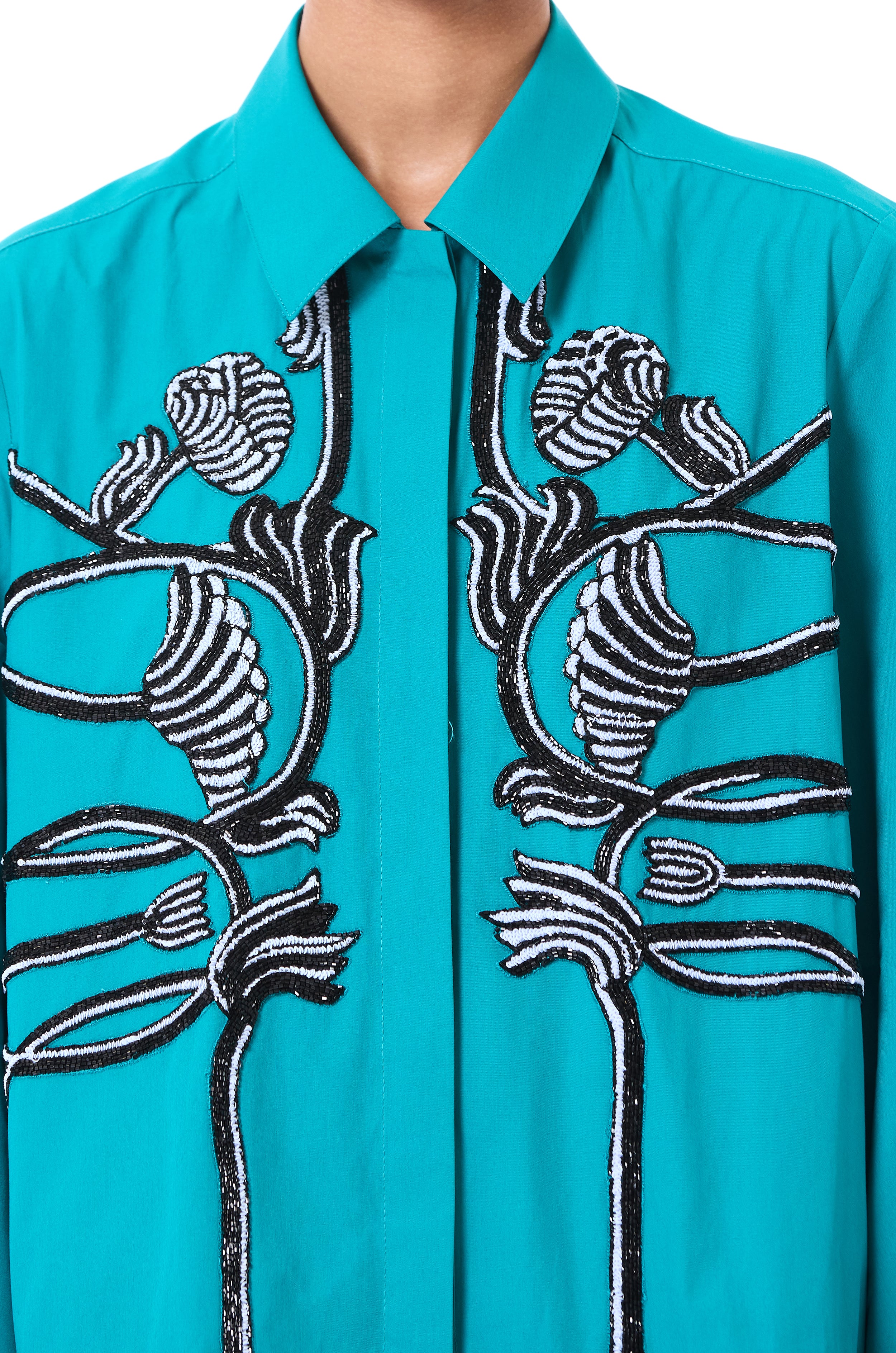 Handcrafted Flared Mini Dress