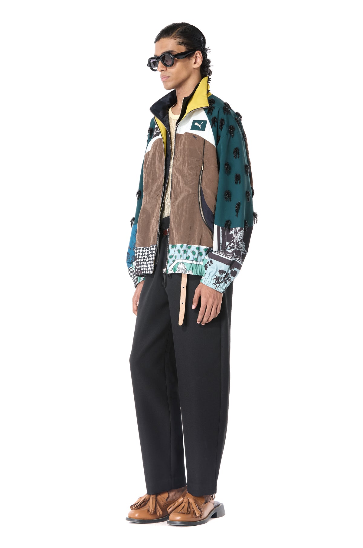 Dual Front Bomber Jacket PUMA X RCB X DK