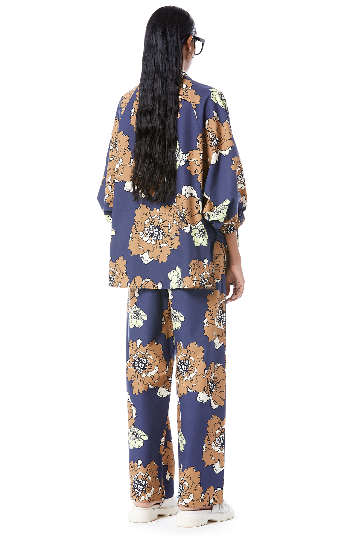 FLORA HAND EMBROIDERED CO-ORD SET