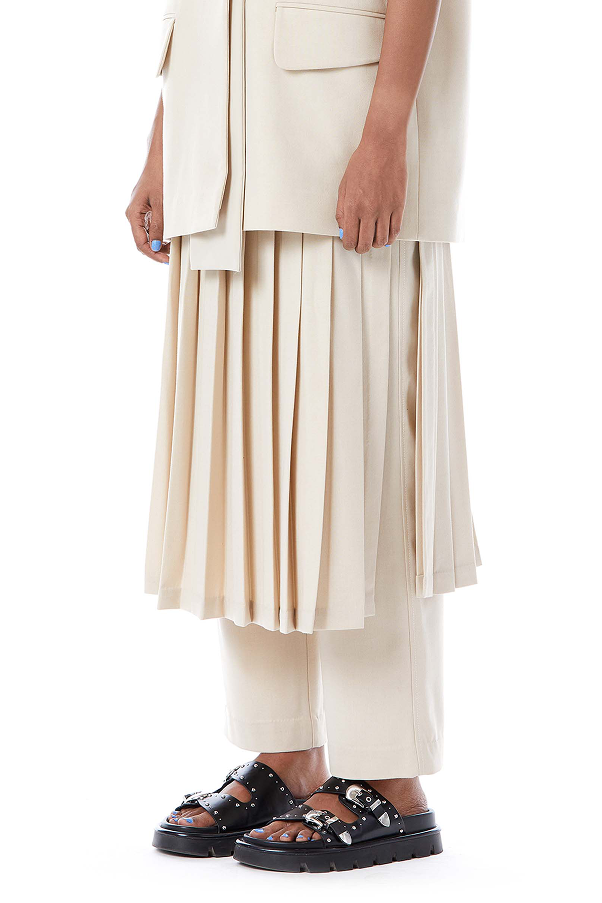 DETACHABLE SKIRT PANTS