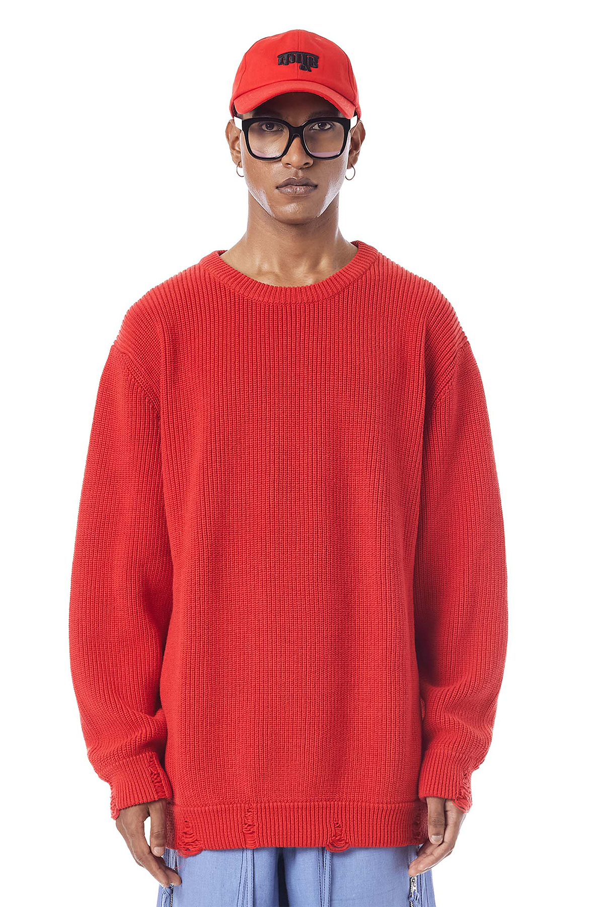 DISTRESSED DAWN SWEATER