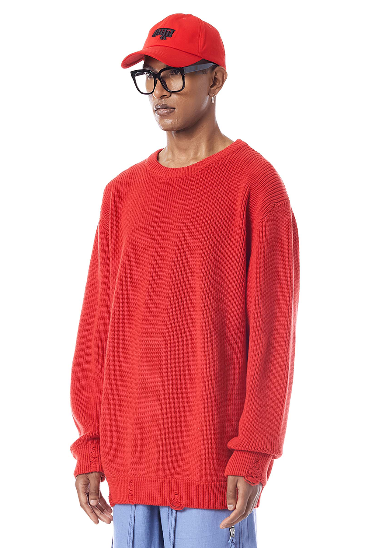 DISTRESSED DAWN SWEATER