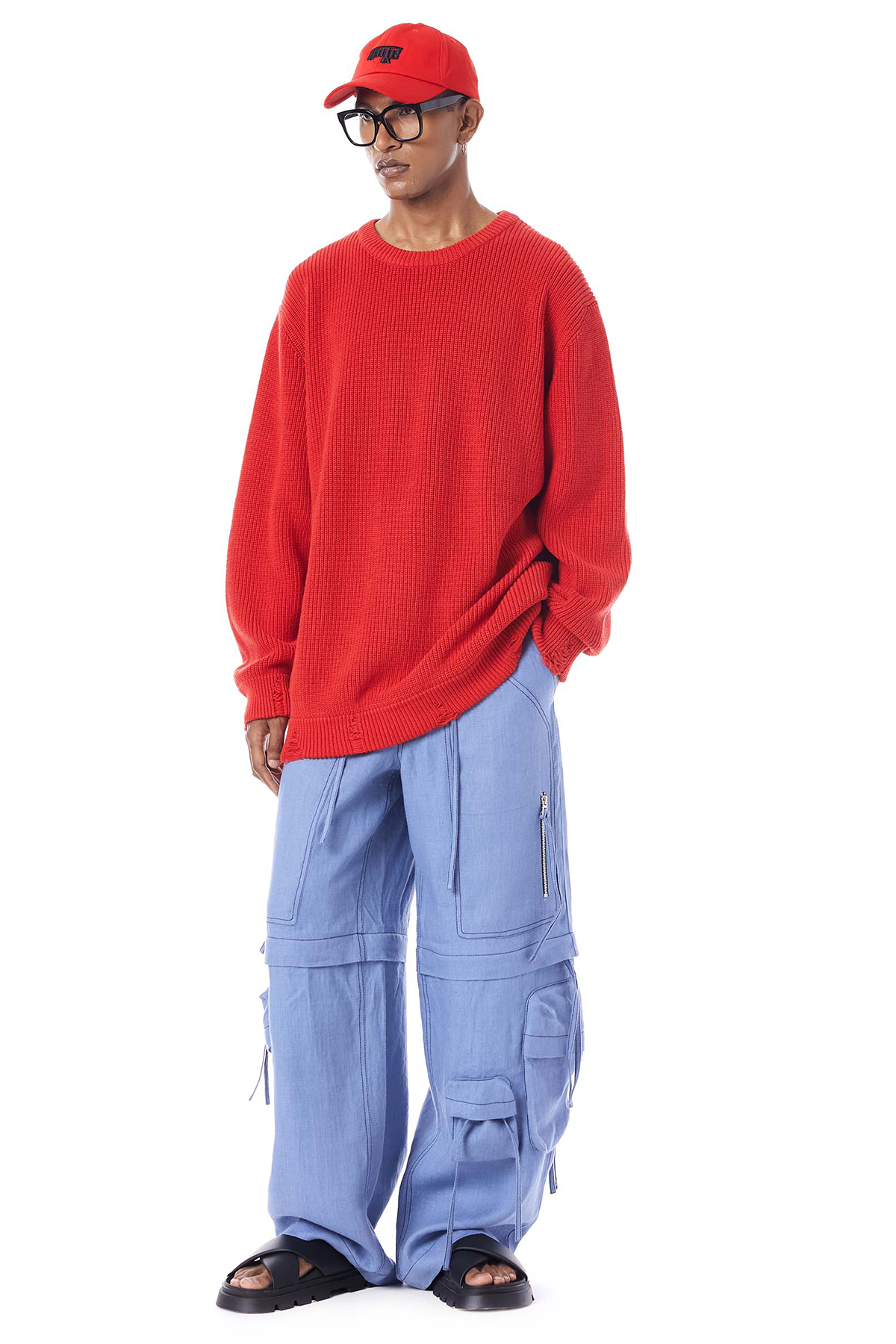 DISTRESSED DAWN SWEATER