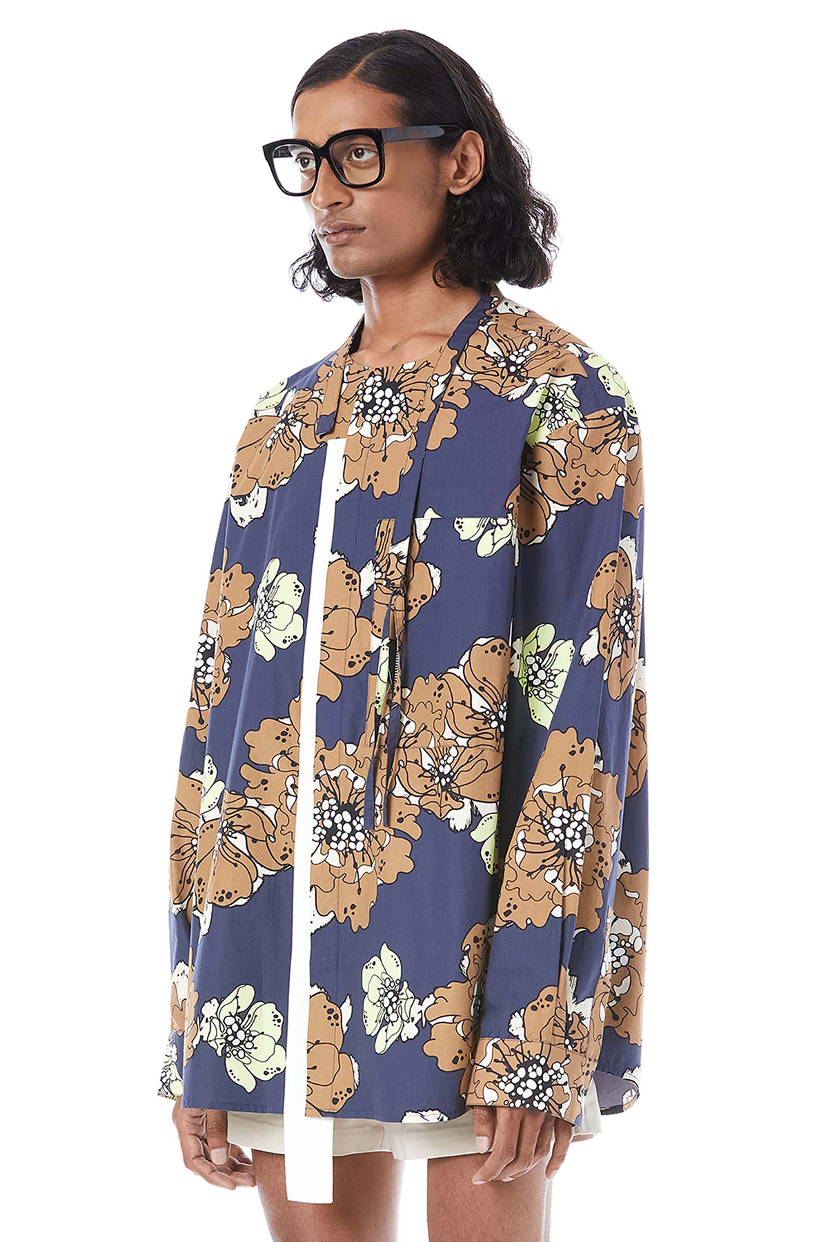 FLORA ZIP-POCKET SHIRT