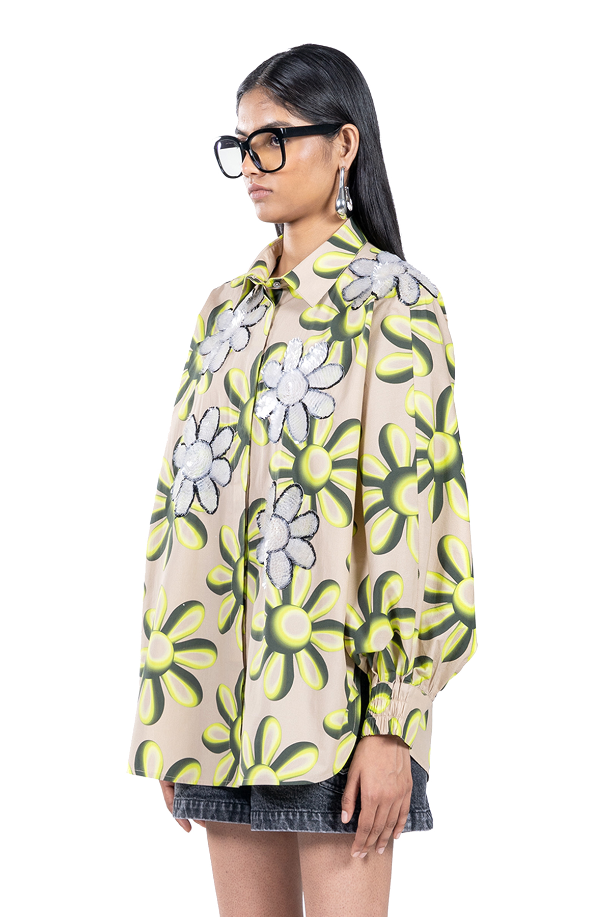 HANDCRAFTED BATWING SHIRT