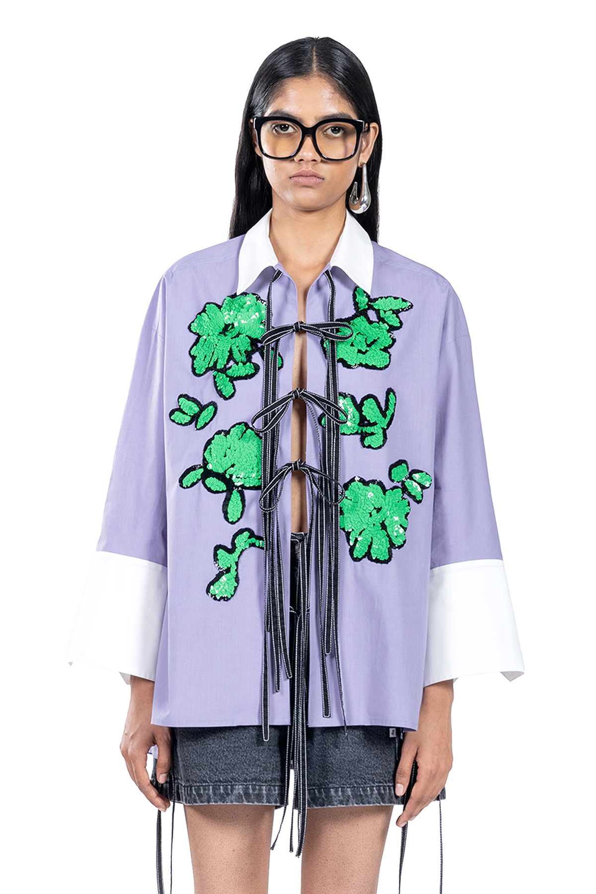 HANDCRAFTED TIE-UP SHIRT