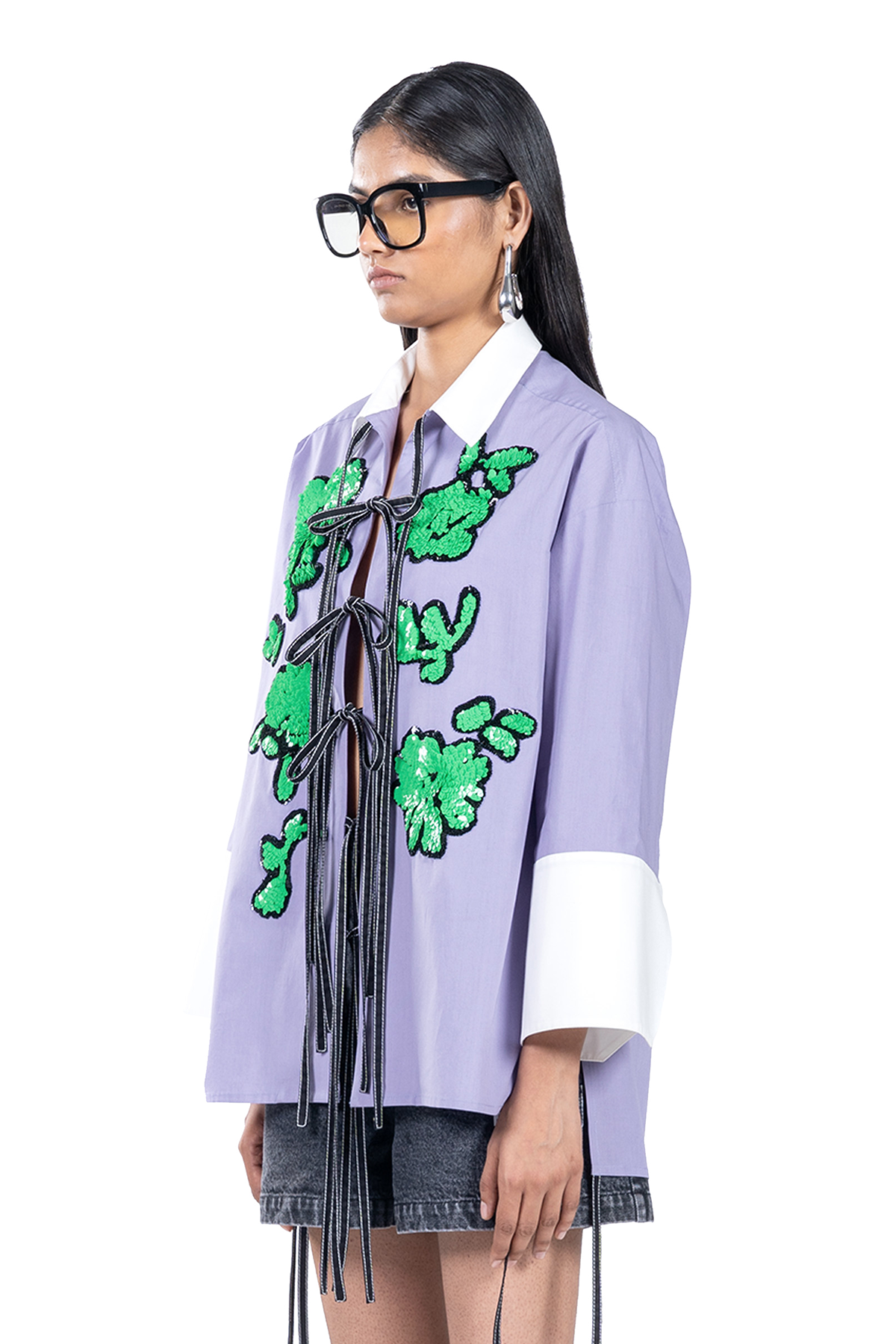 HANDCRAFTED TIE-UP SHIRT
