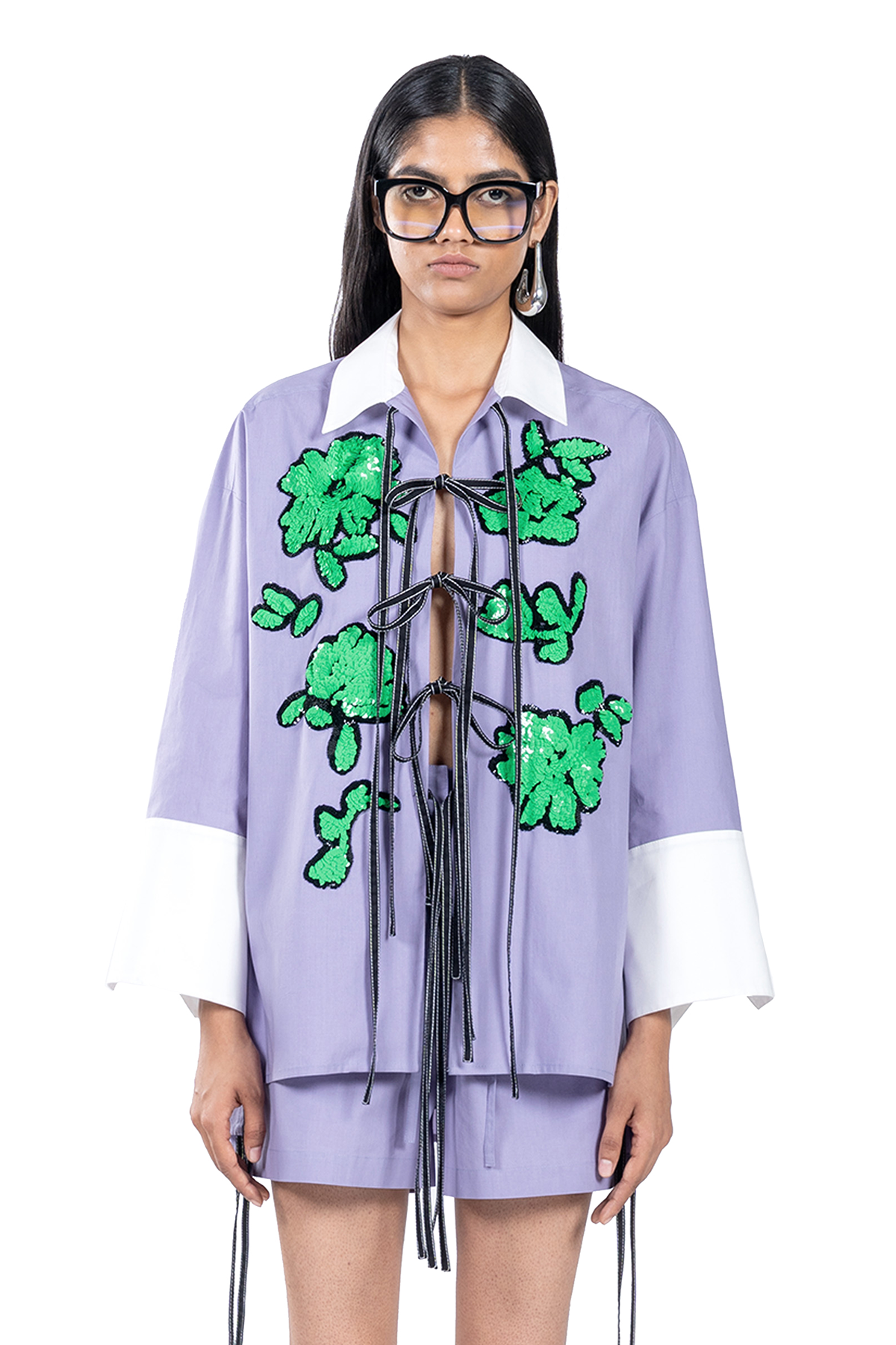 HANDCRAFTED TIE-UP CO-ORD SET